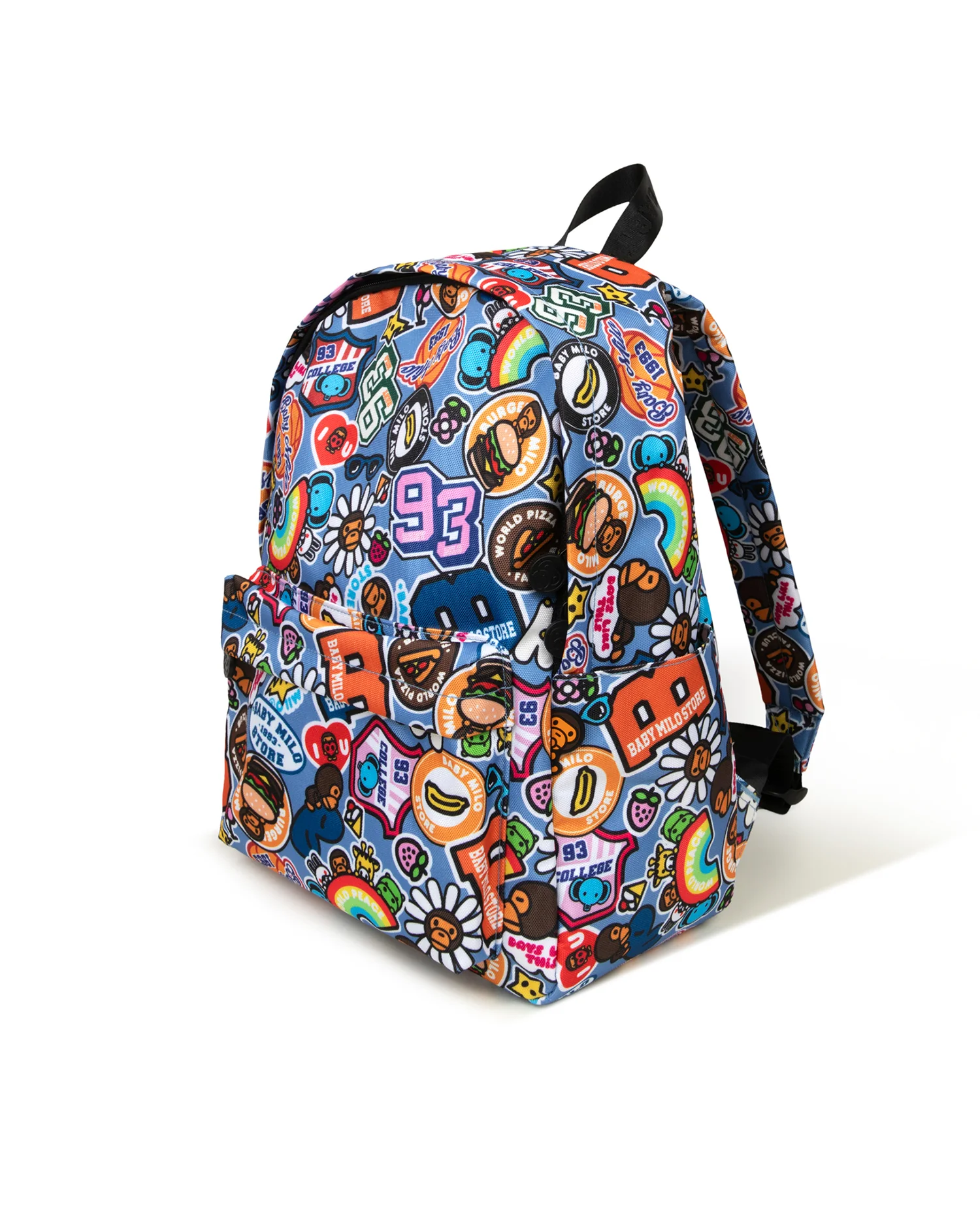 Sticker print medium backpack - Image 3