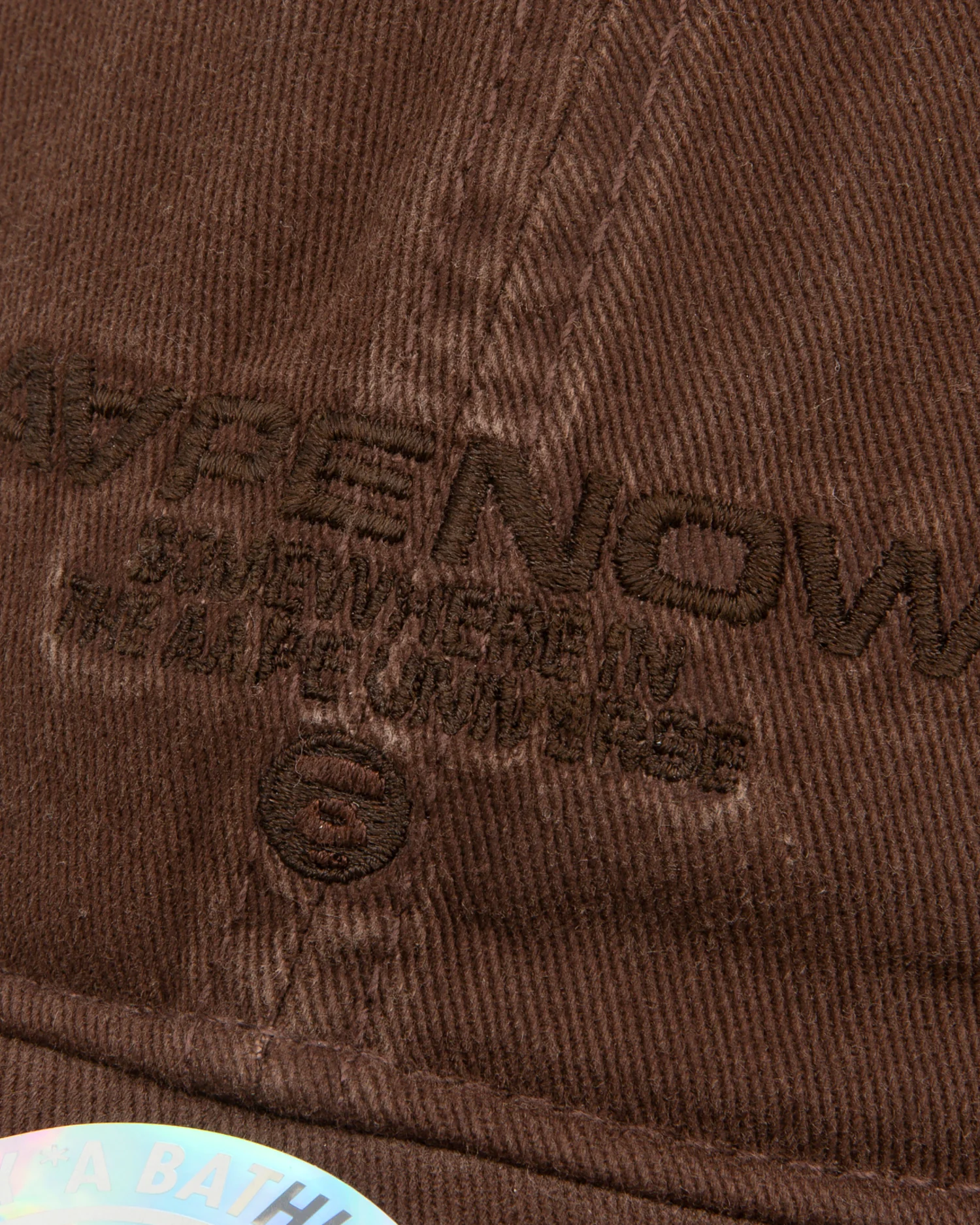 Moonface embroidered twill cap - Image 5