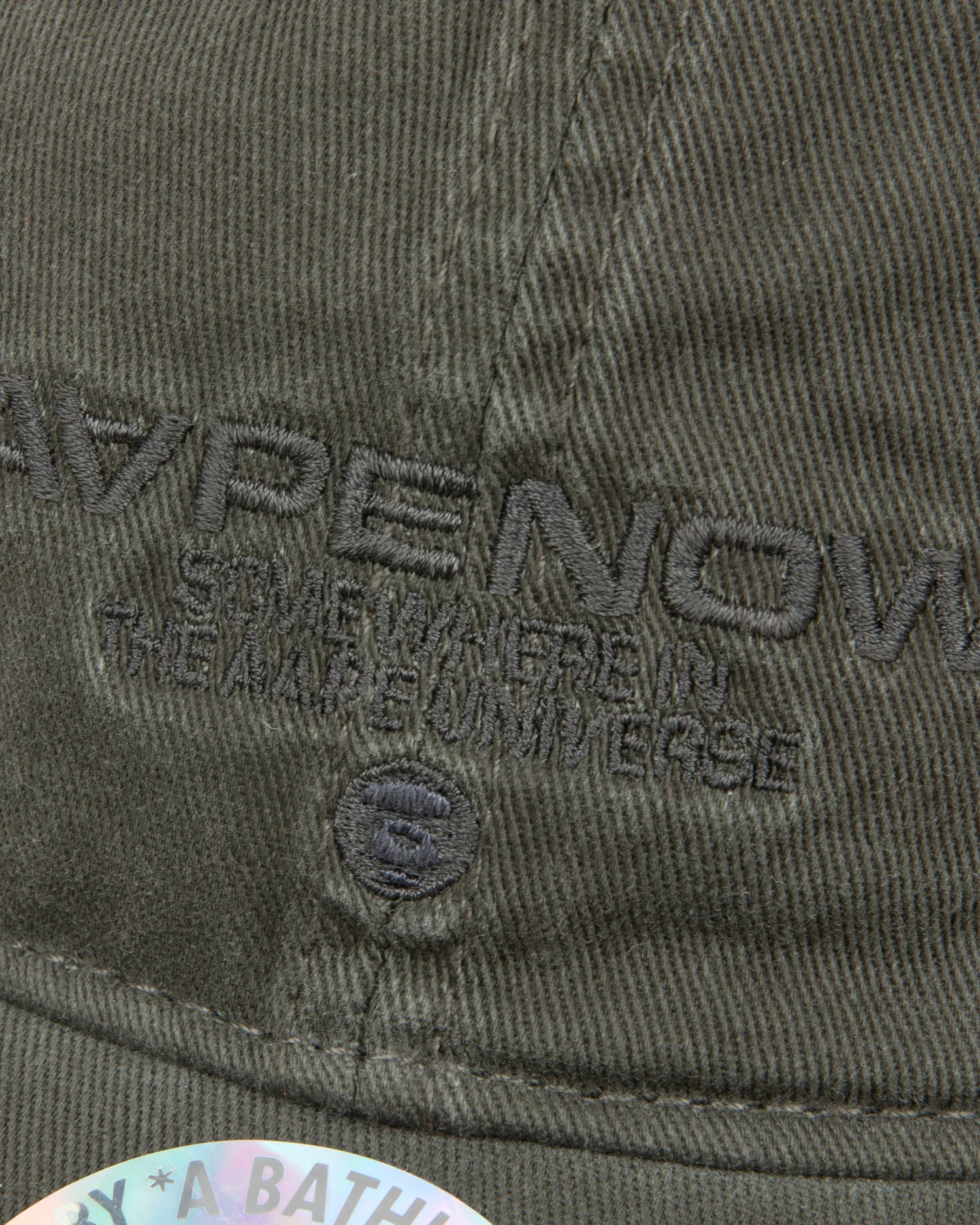 Moonface embroidered twill cap - Image 8