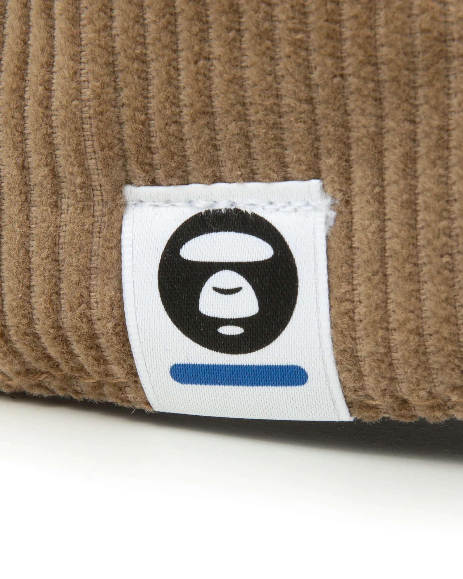 Moonface embroidered corduroy cap - Image 3