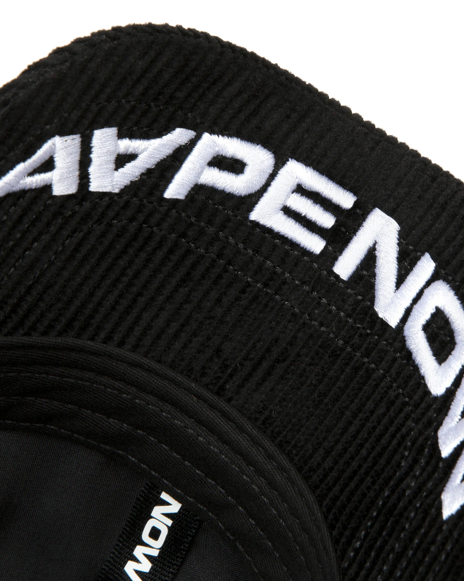 Moonface patch corduroy cap - Image 10
