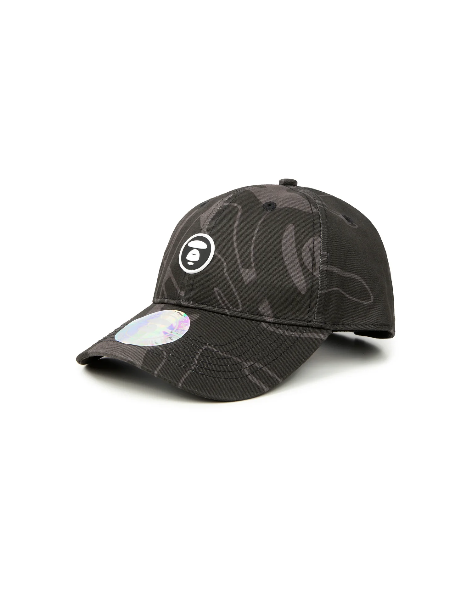 Moonface patch camo cap
