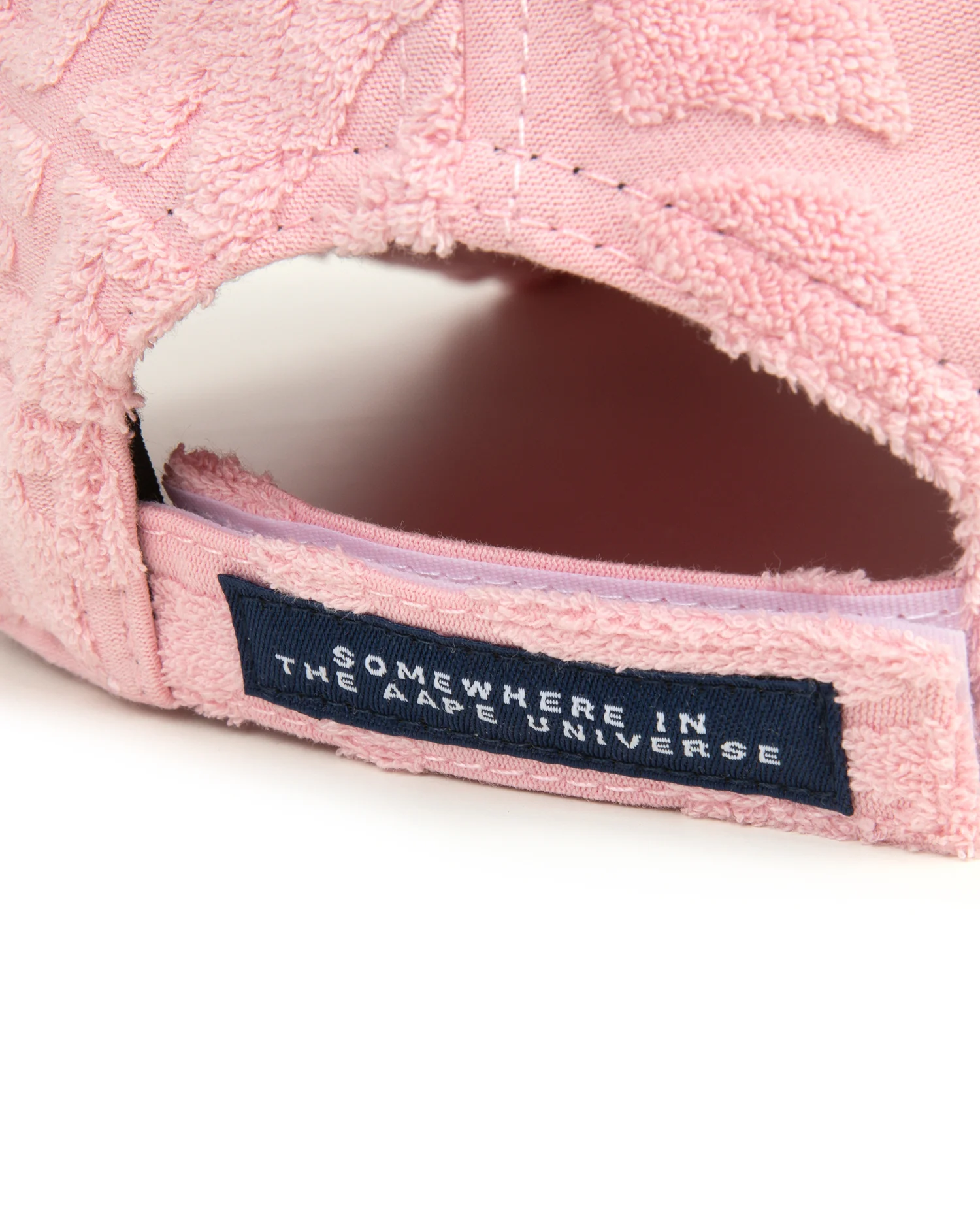 Jacquard terry baseball cap - Image 10