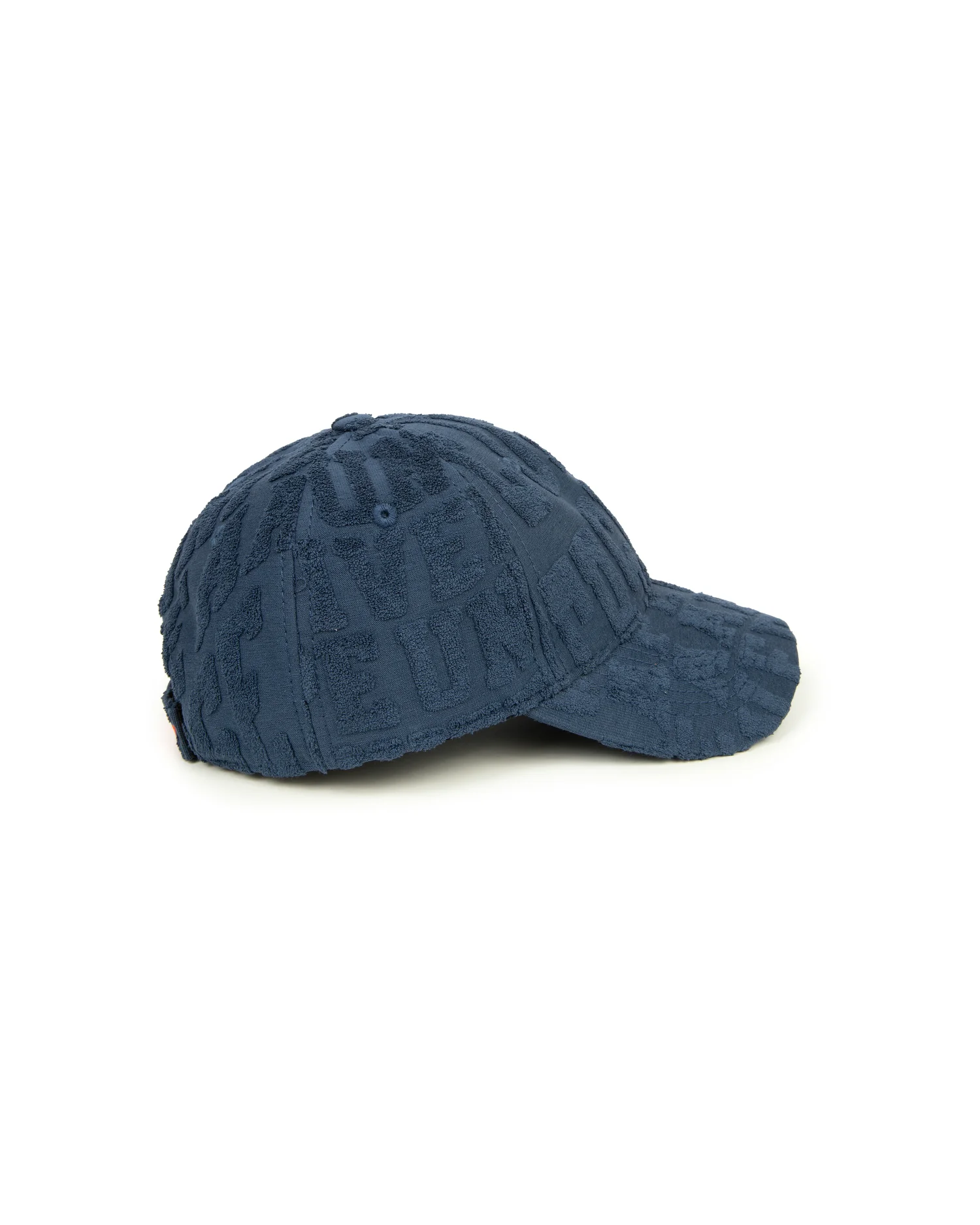 Jacquard terry baseball cap - Image 3