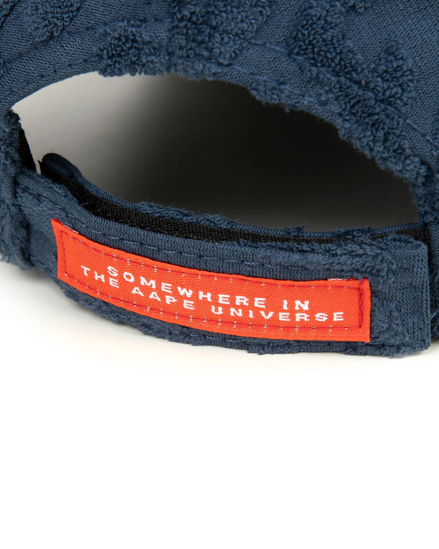 Jacquard terry baseball cap - Image 5
