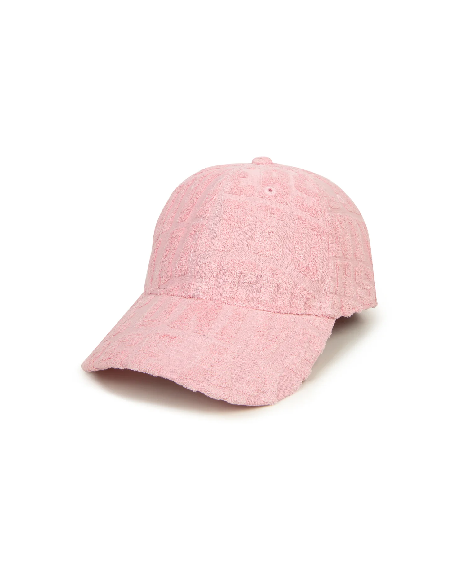 Jacquard terry baseball cap - Image 6