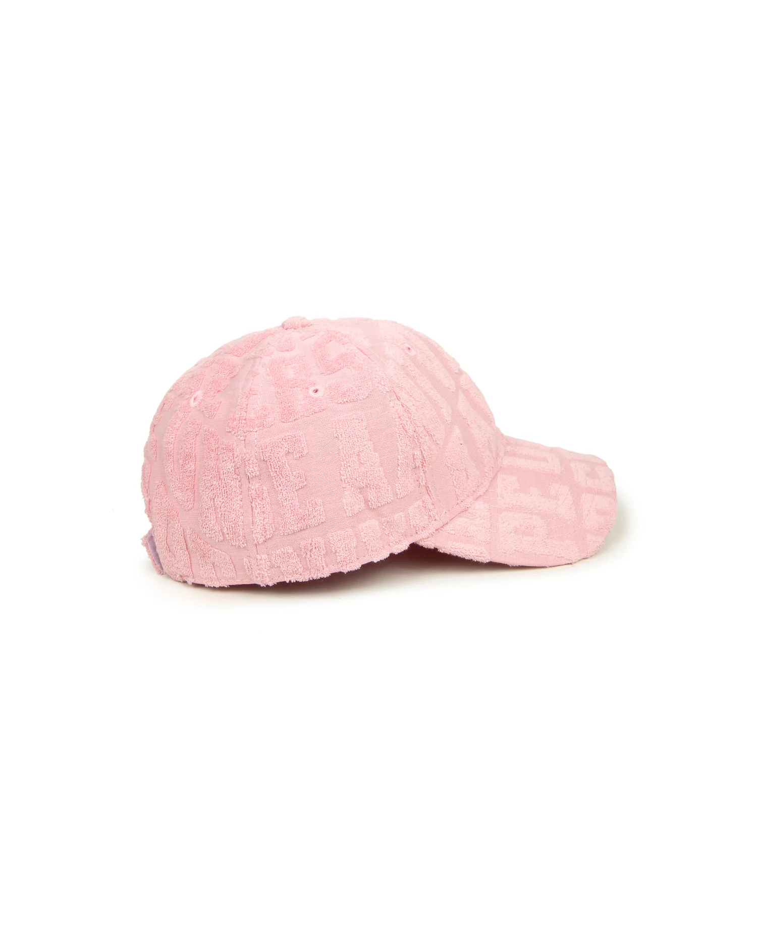 Jacquard terry baseball cap - Image 8