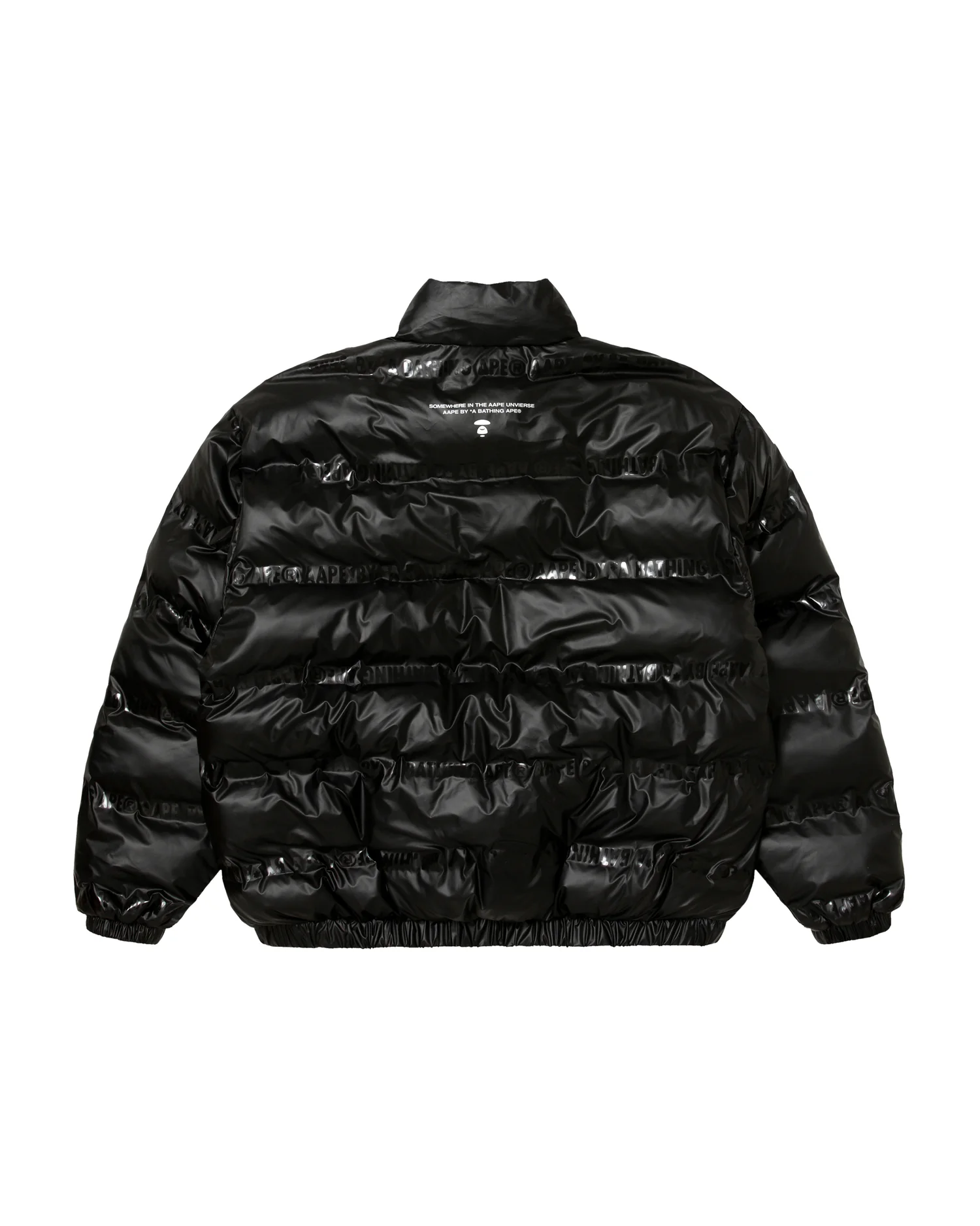 Moonface logo heat seal puffer jacket - Image 2