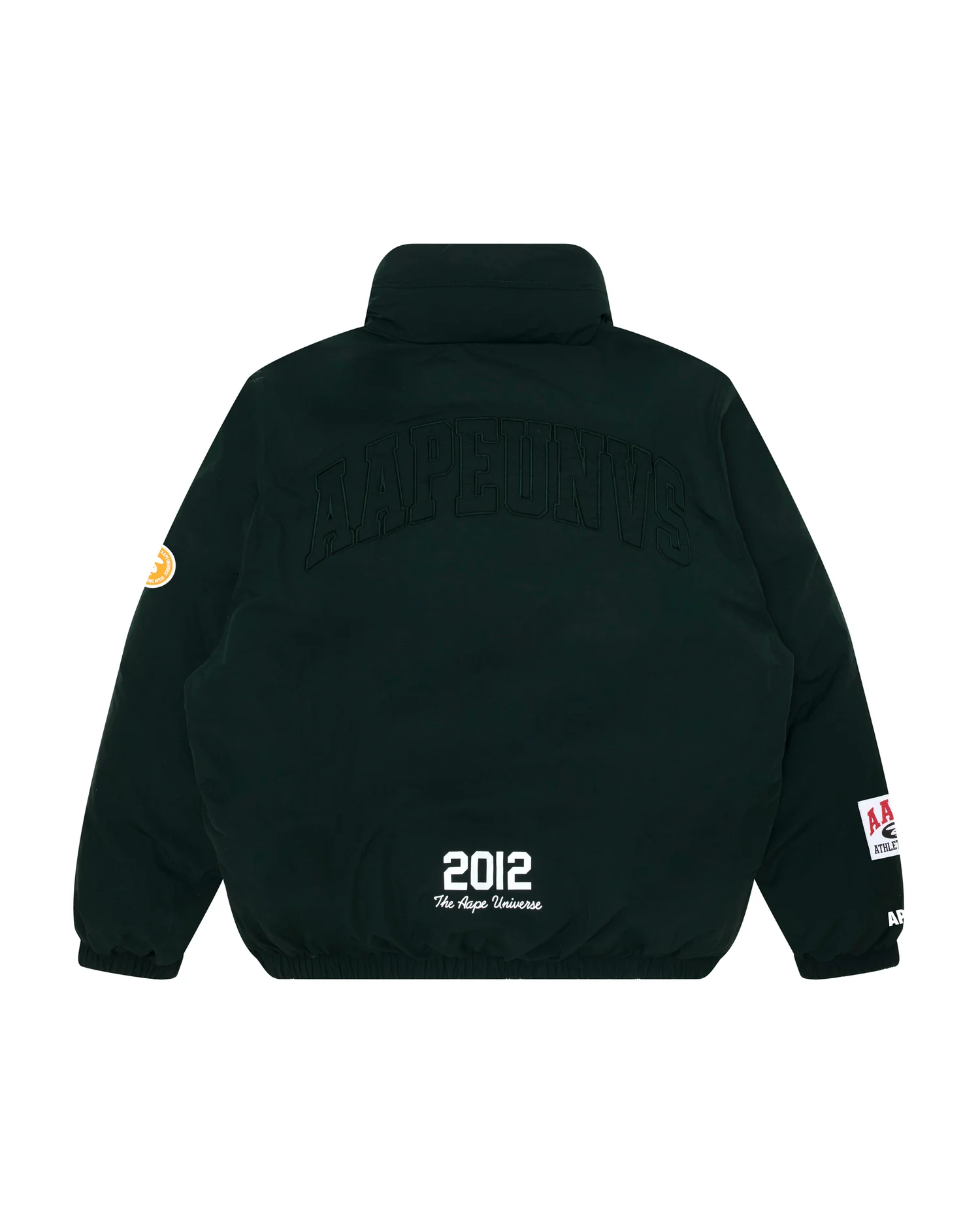 Moonface patch reversible padded jacket - Image 2