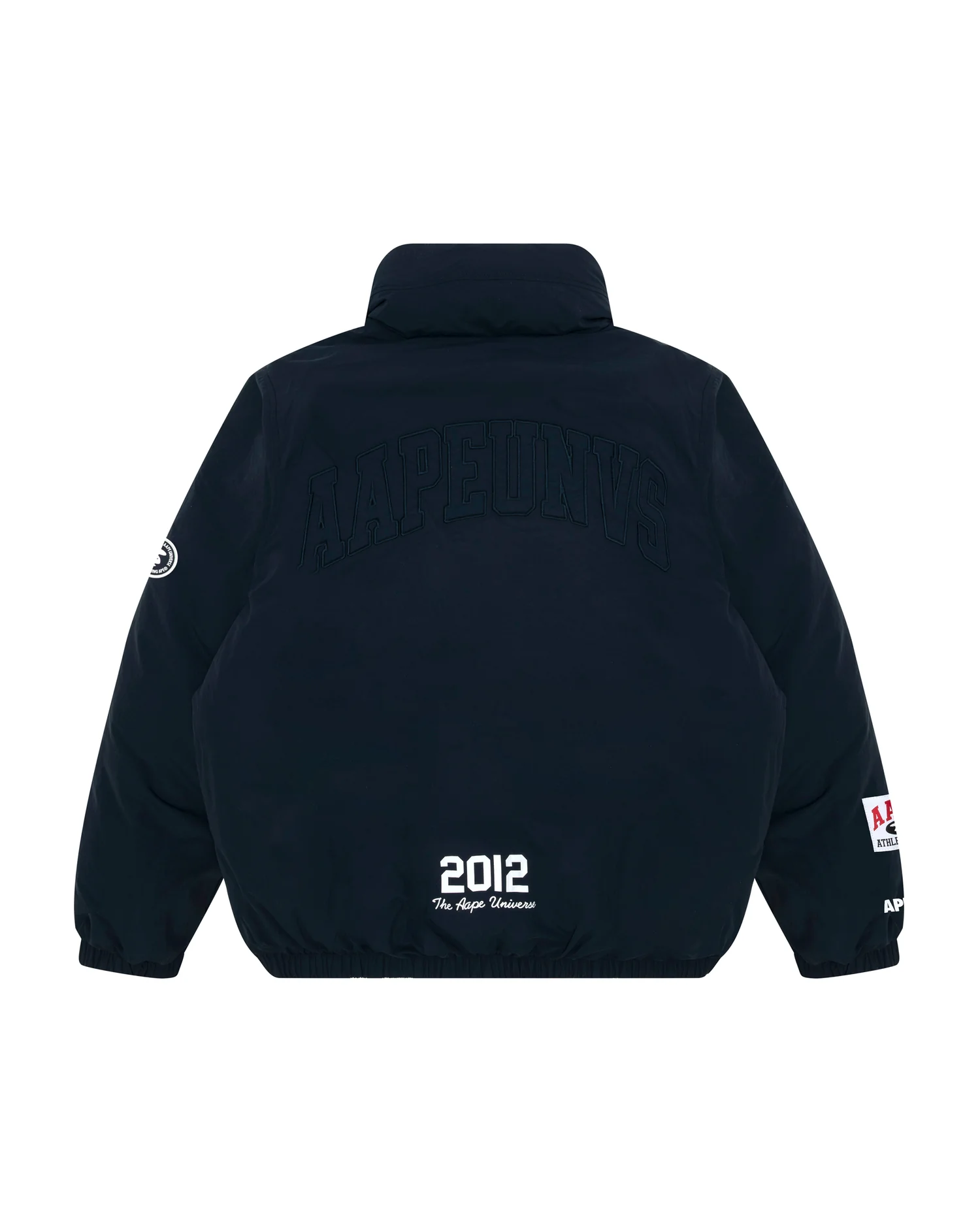 Moonface patch reversible padded jacket - Image 7