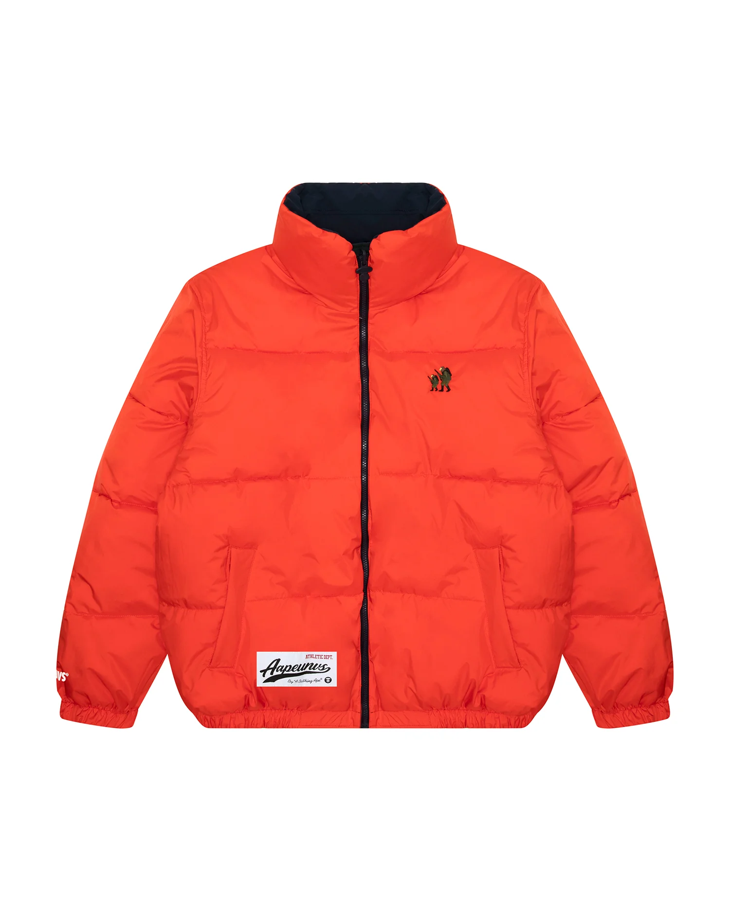 Moonface patch reversible padded jacket - Image 8