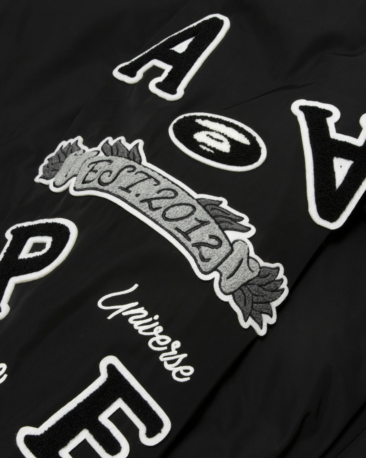 Moonface varsity jacket - Image 4
