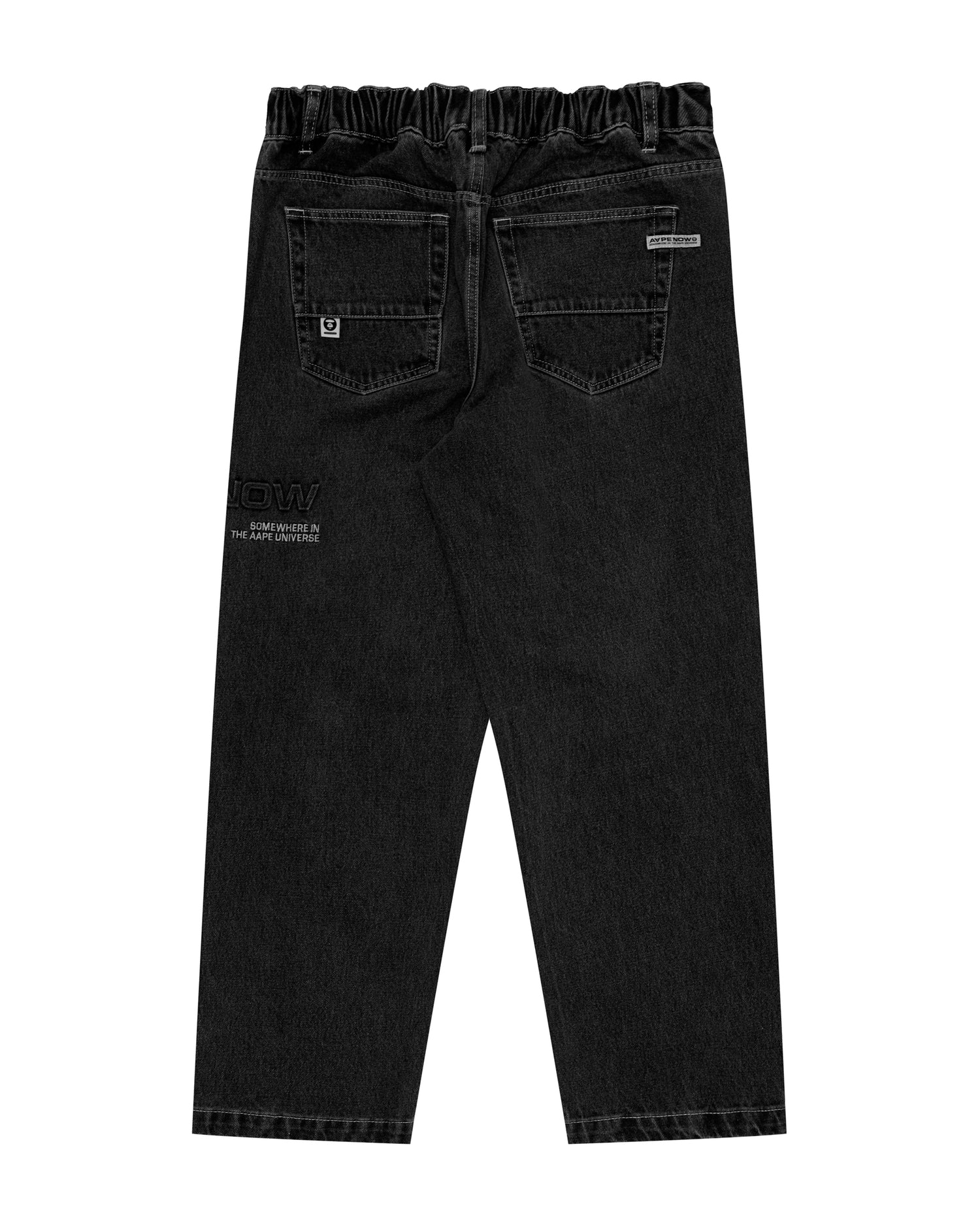 Moonface patch relaxed jeans - Image 2