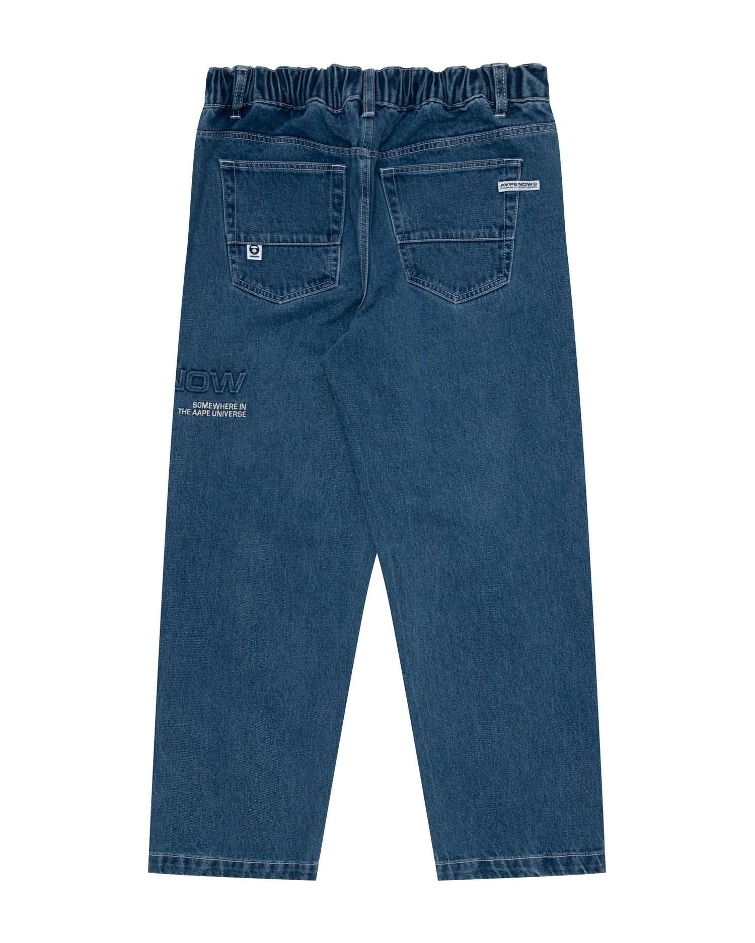 Moonface patch relaxed jeans - Image 7