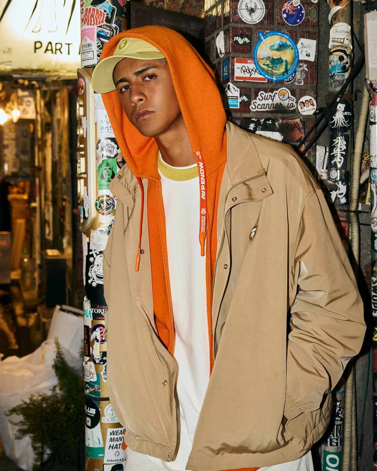AAPENOW moonface zip-up hoodie - Image 4