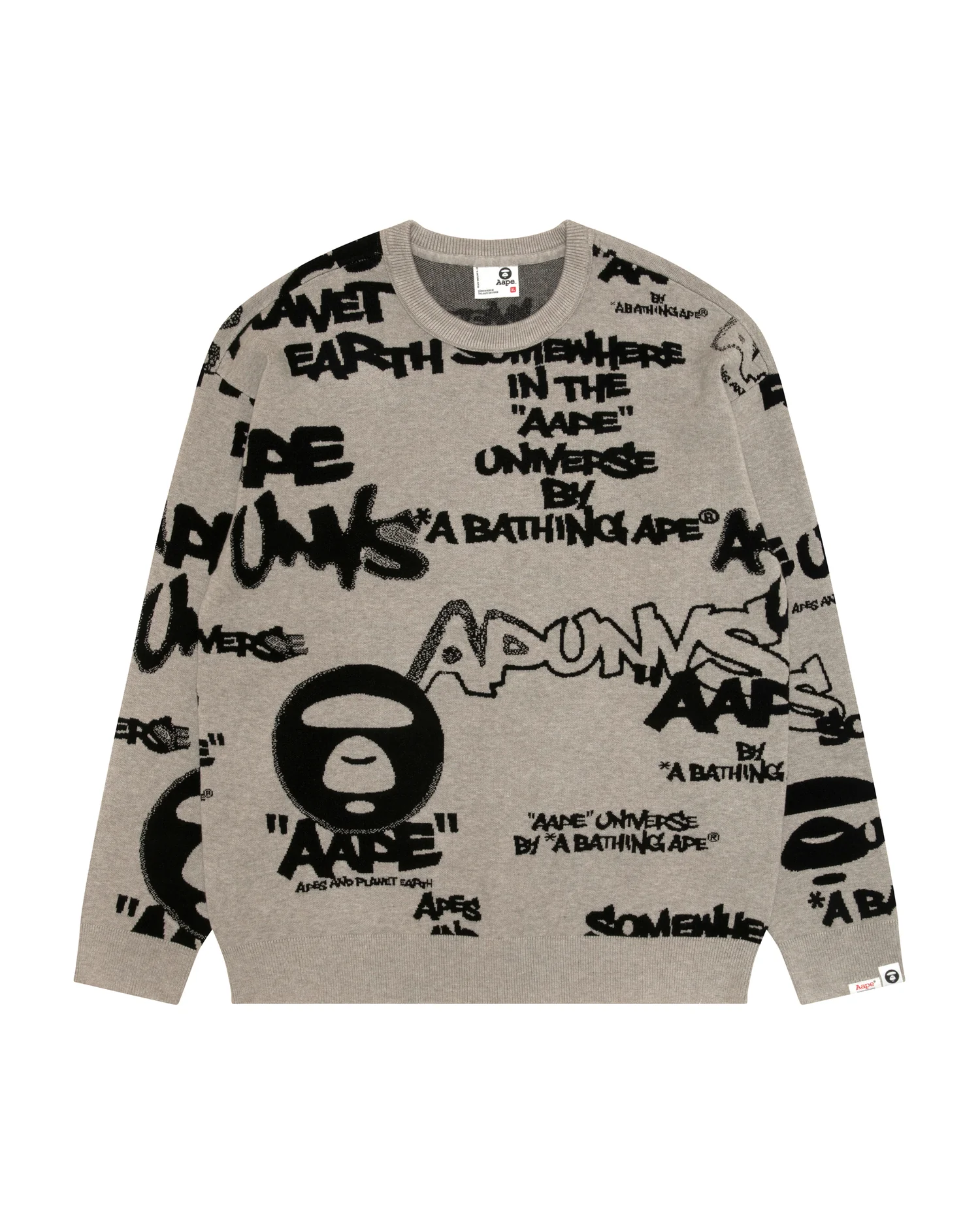 AAPEUNVS moonface crew neck sweater - Image 6