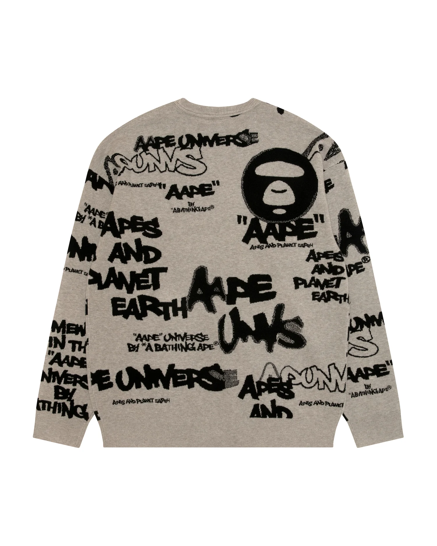 AAPEUNVS moonface crew neck sweater - Image 7
