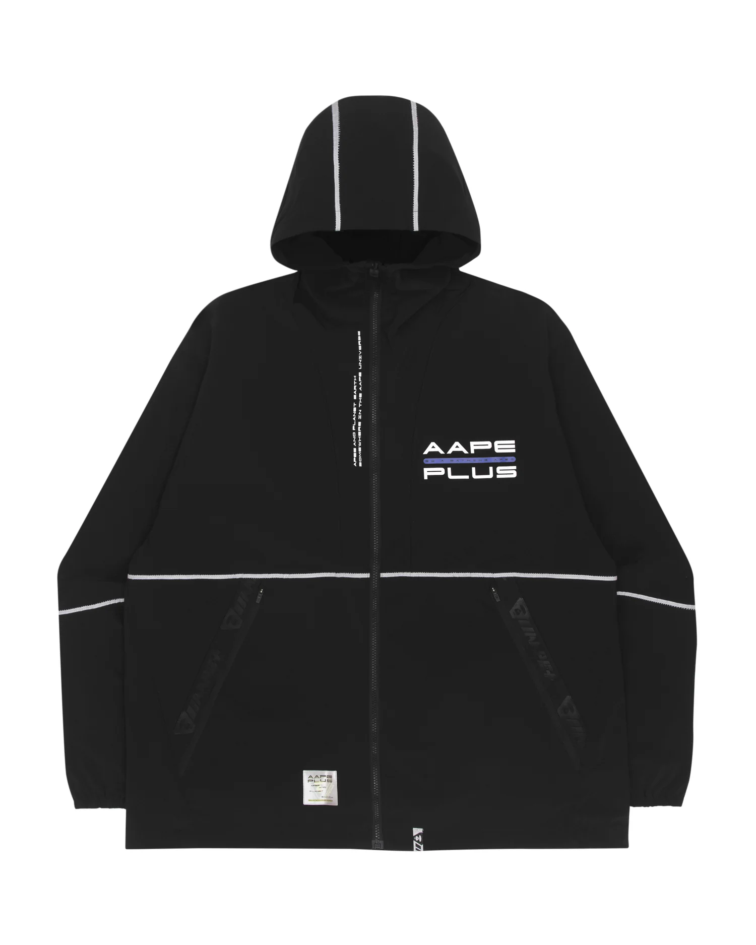 Hooded zip jacket