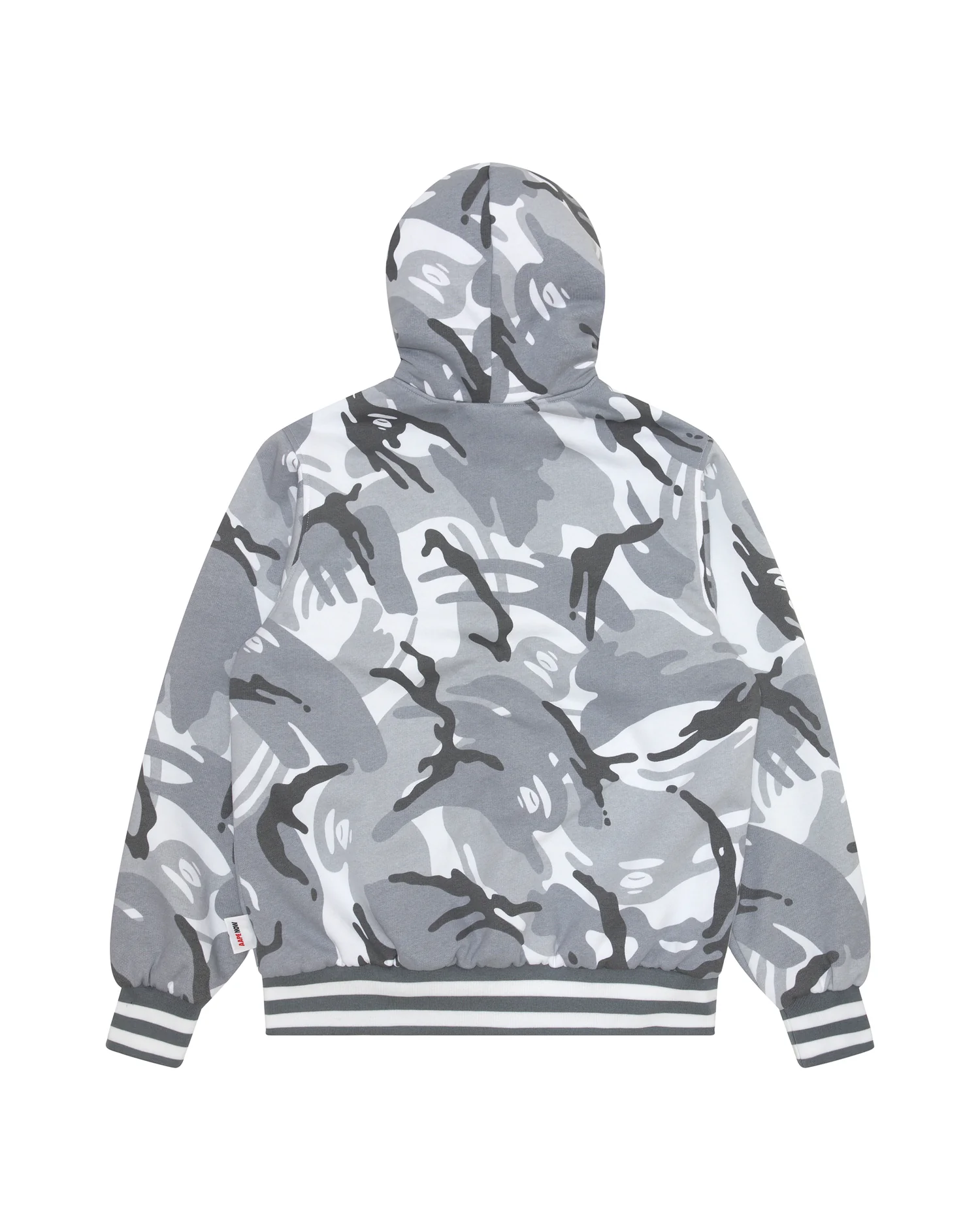 Moonface reversible hooded snap-button jacket - Image 11