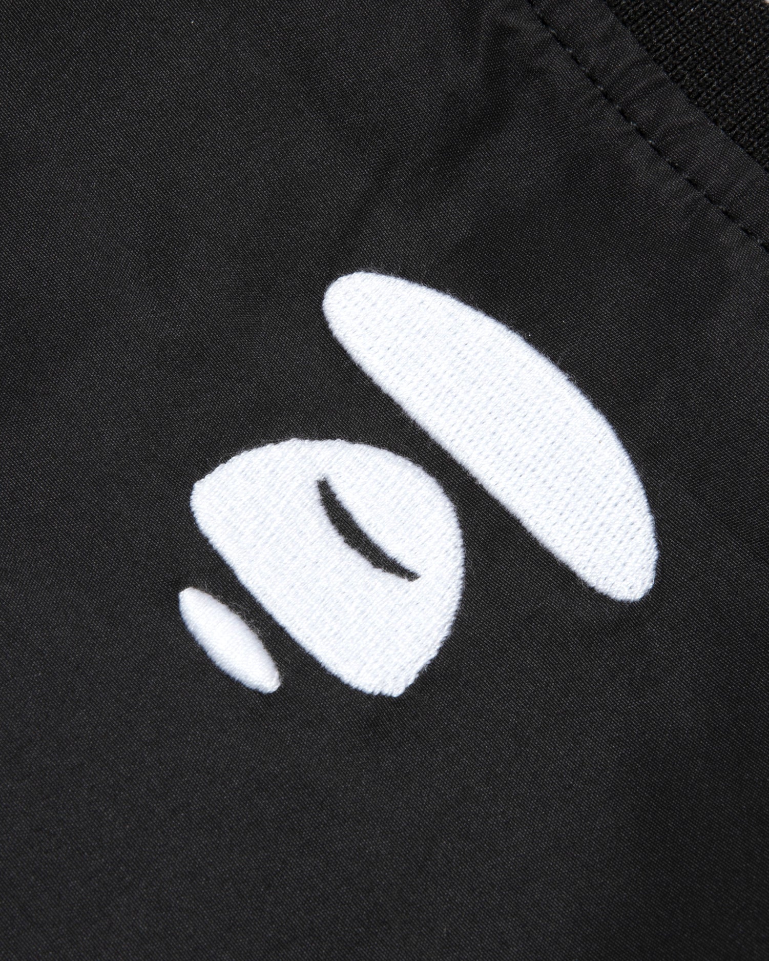 Moonface patch reversible baseball jacket - Image 4