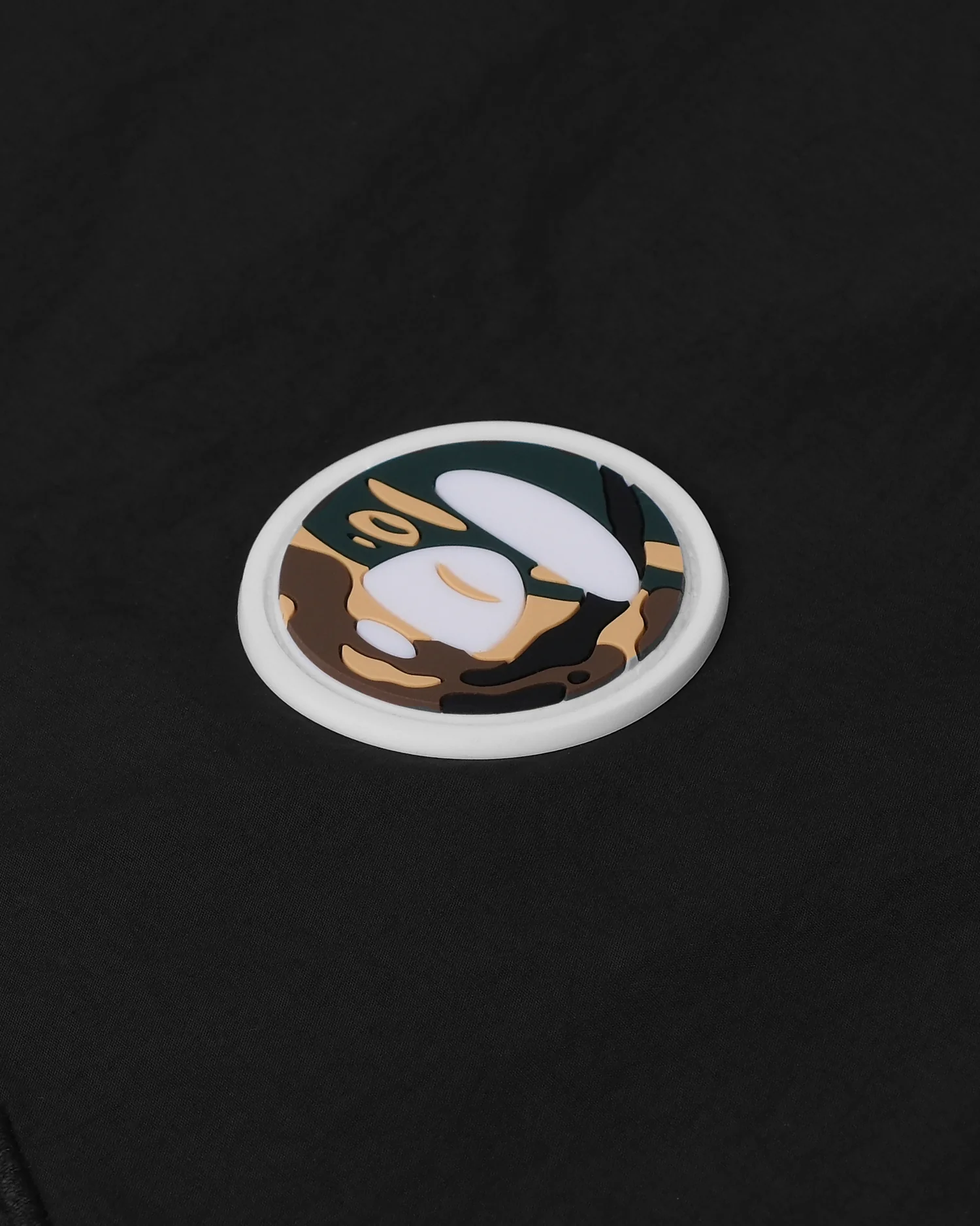 Moonface patch nylon jacket - Image 3