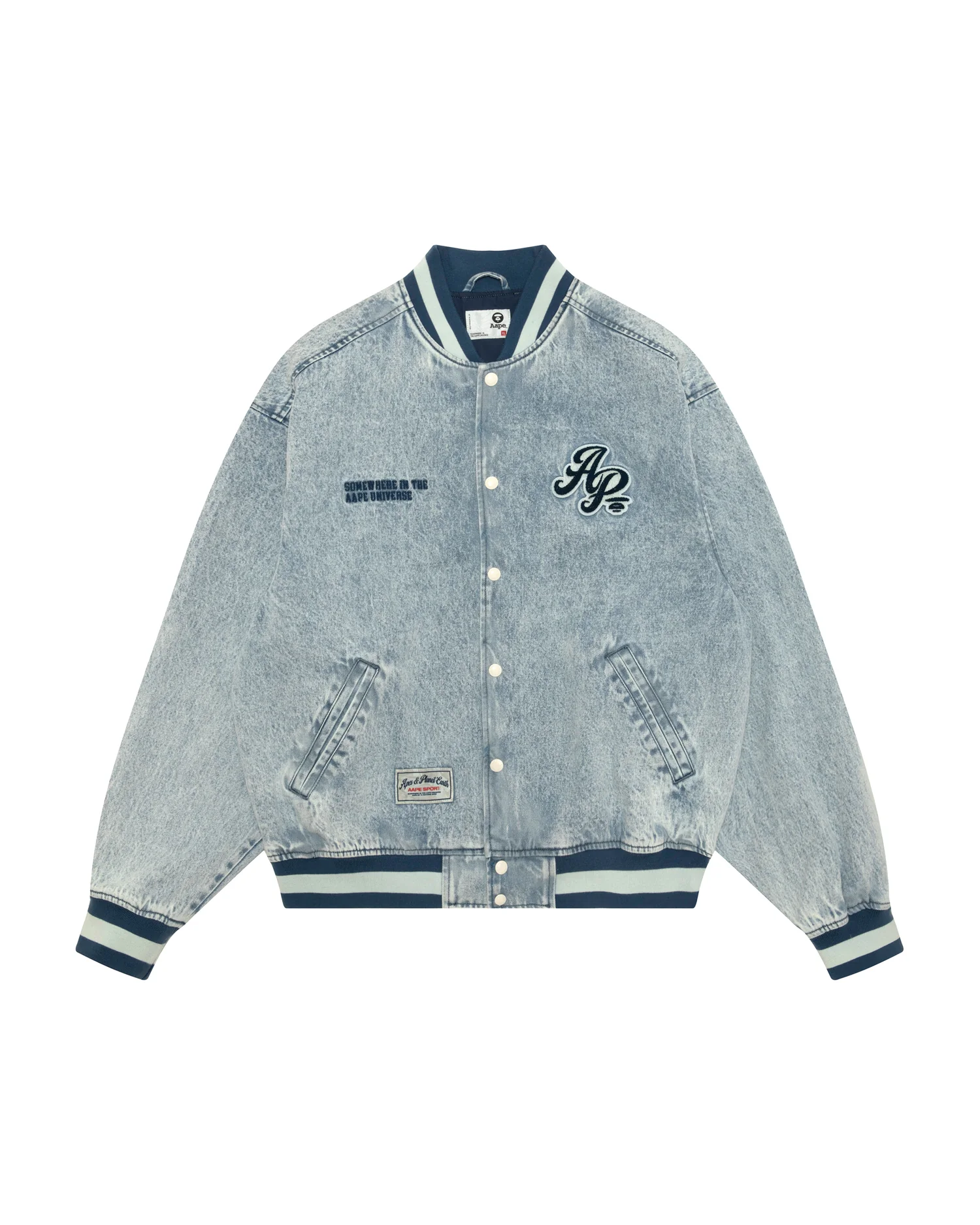 AAPESPORTS logo varsity jacket