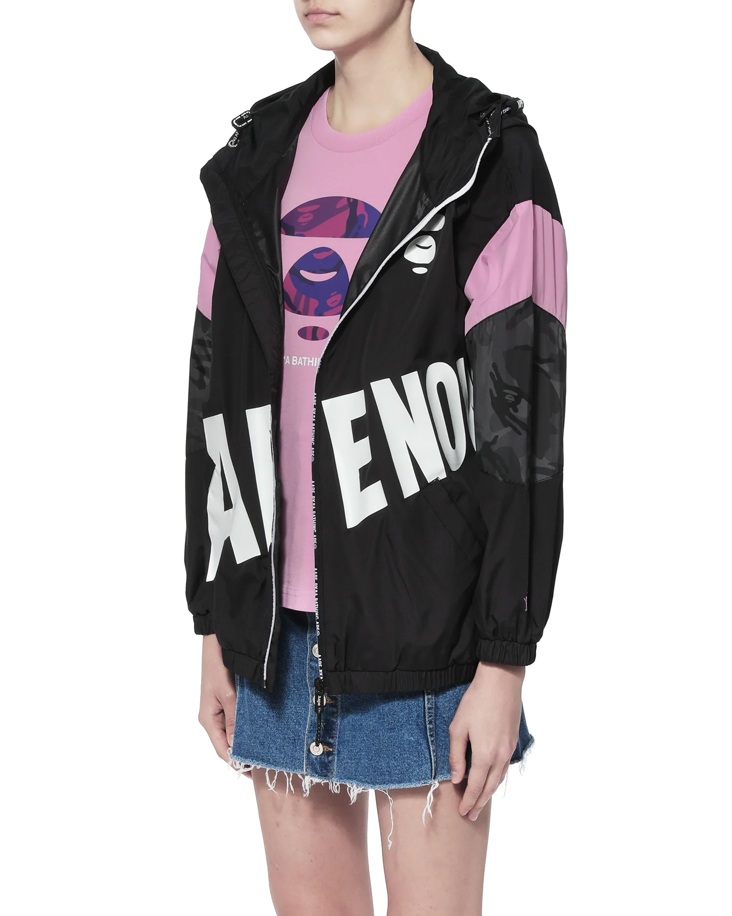 Panelled sleeve zip jacket - Image 3