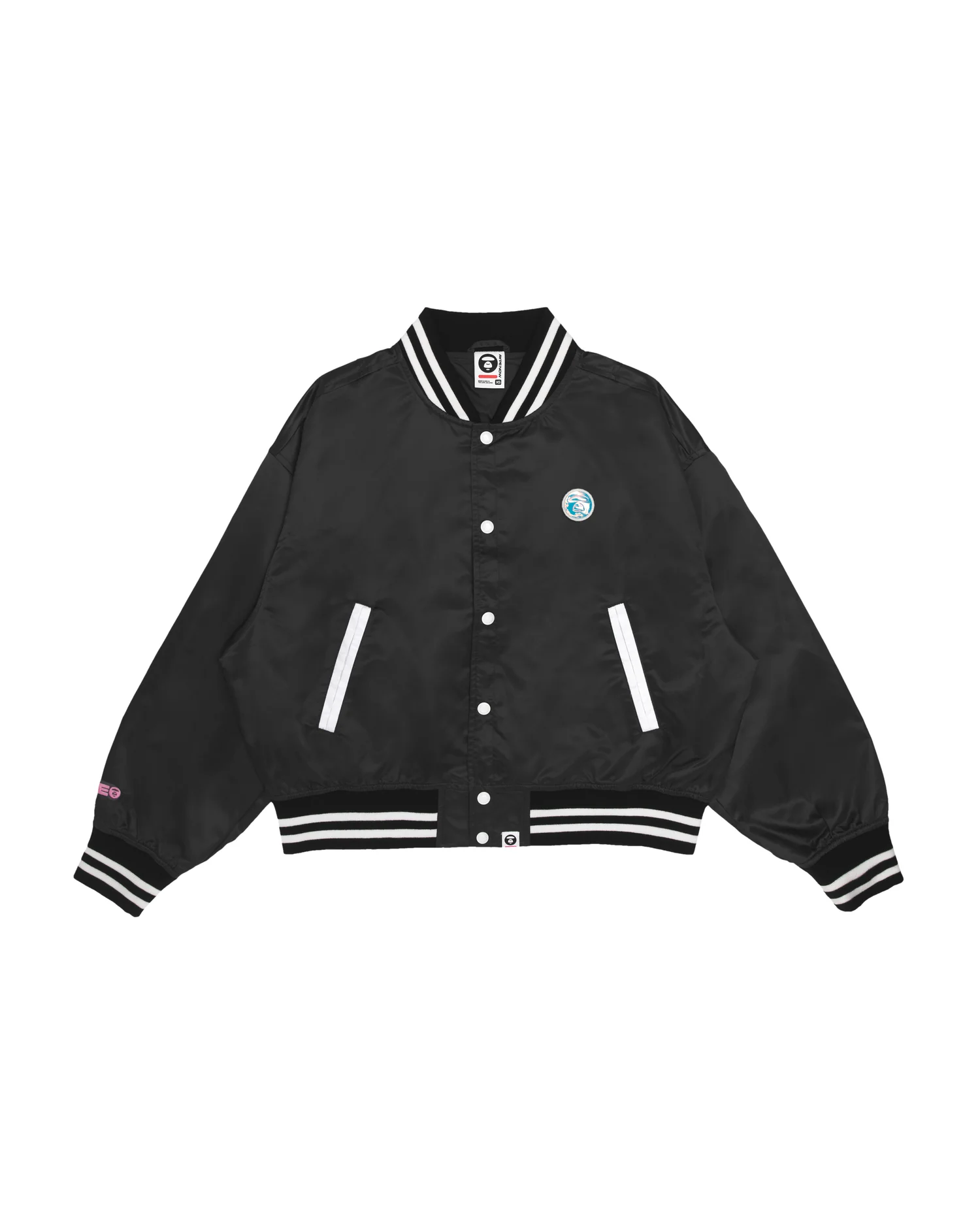 Moonface embroidered bomber jacket