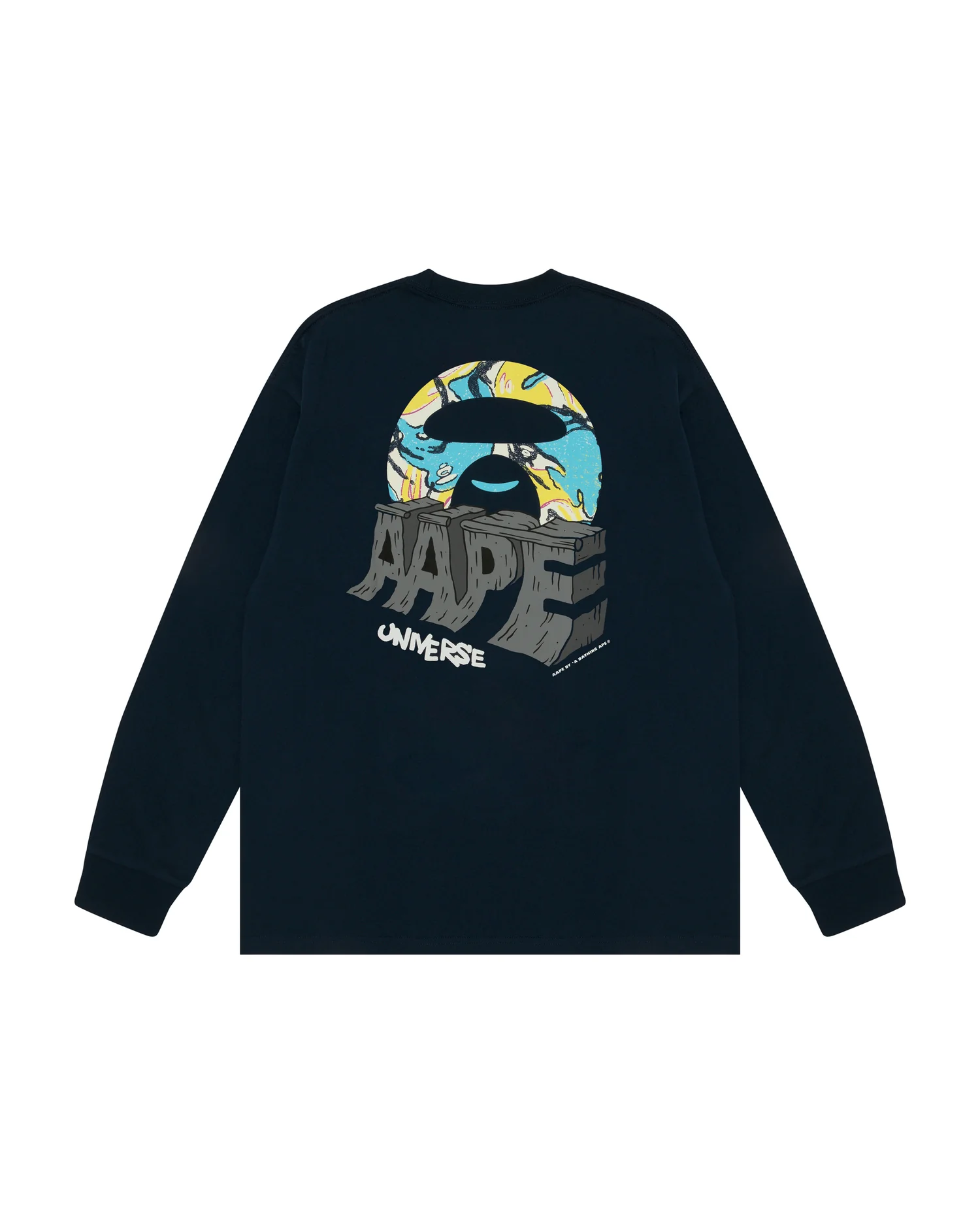 Moonface graphic long-sleeve tee - Image 7