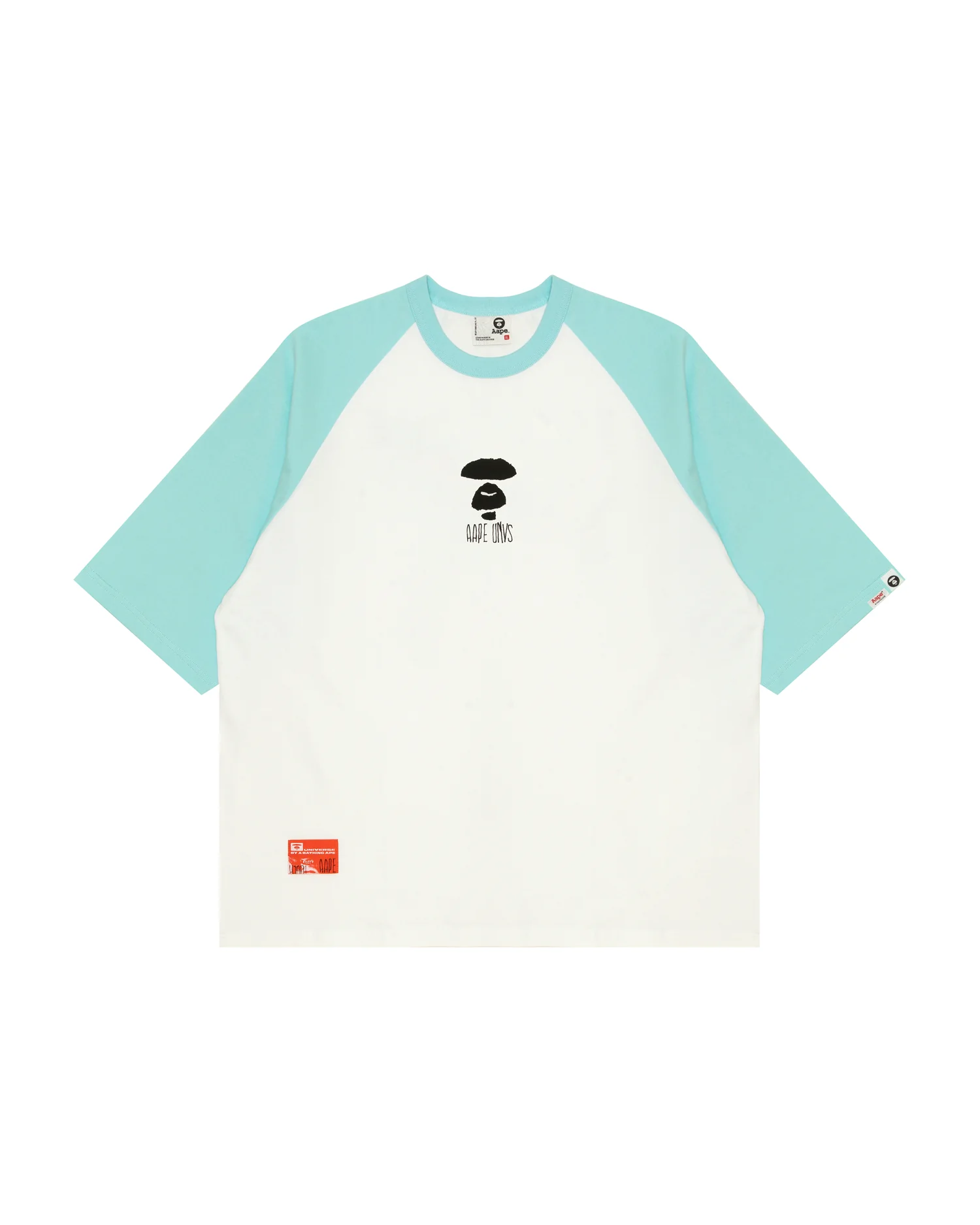Moonface 1/2 sleeve tee