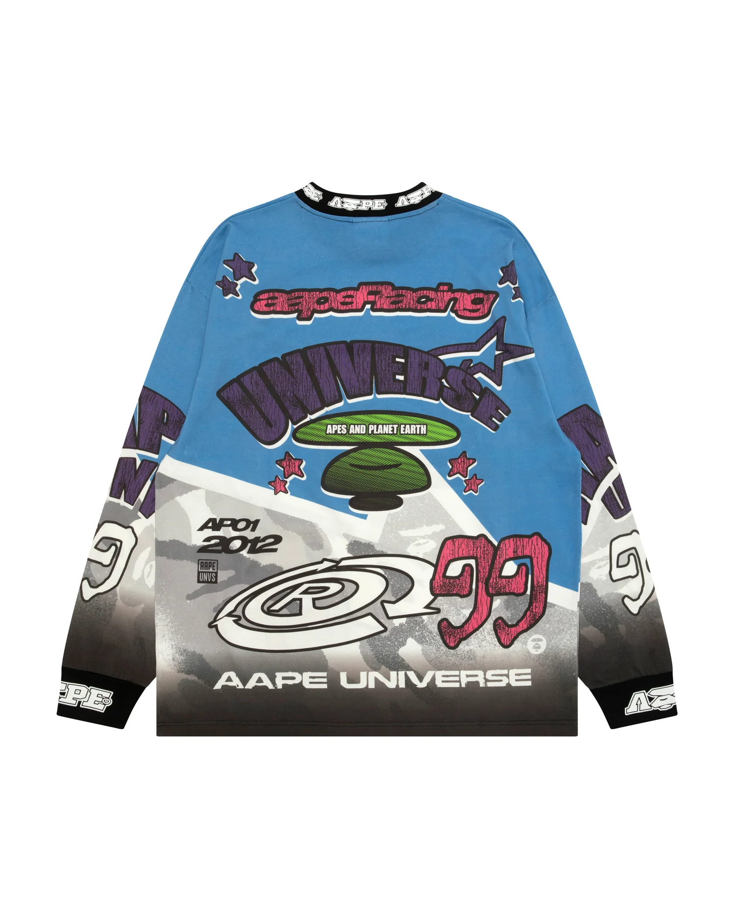 AAPEUNVS graphic long sleeve tee - Image 2