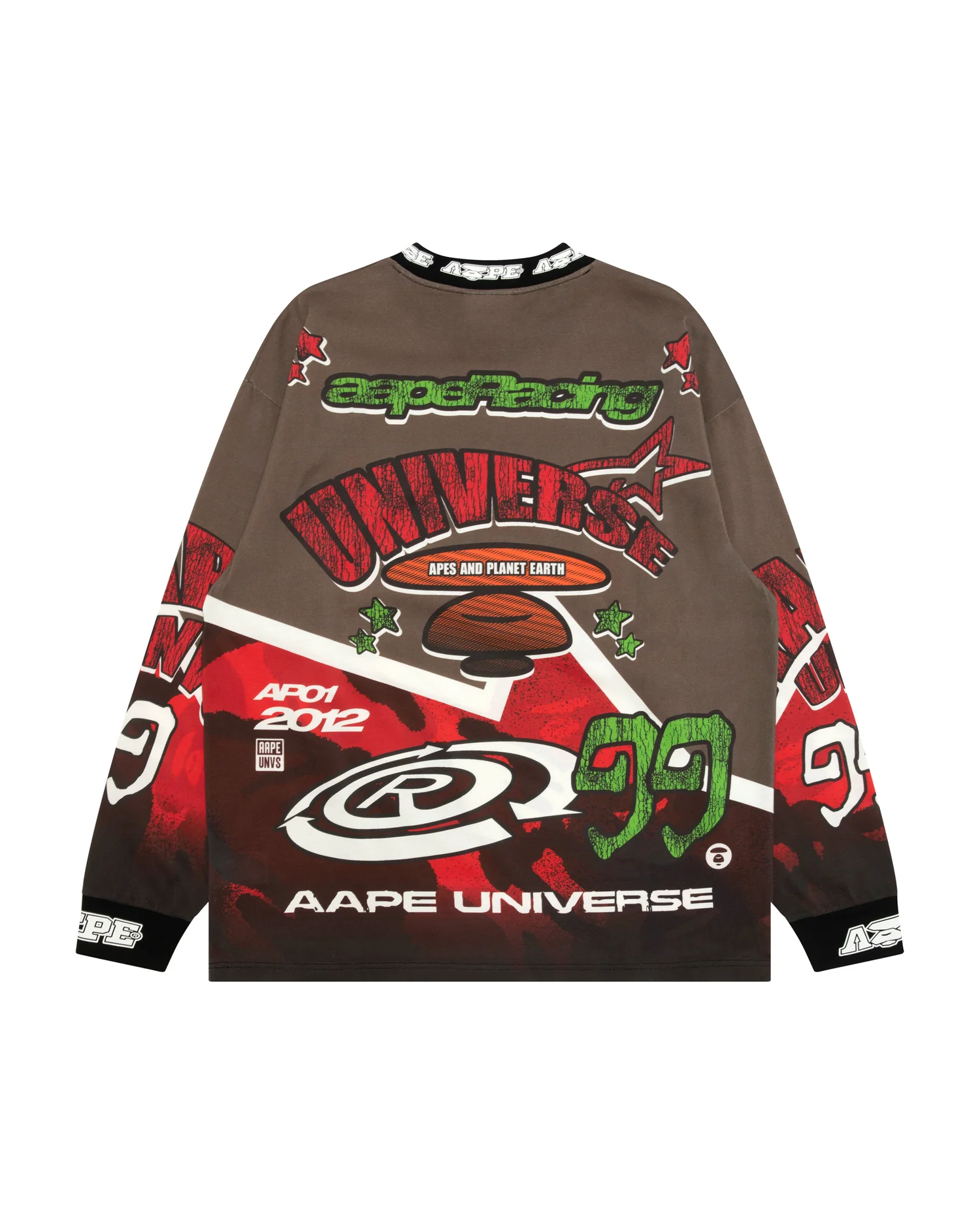 AAPEUNVS graphic long sleeve tee - Image 7