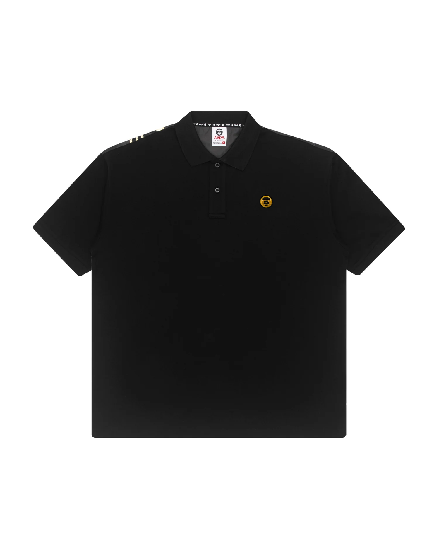 Moonface logo polo shirt