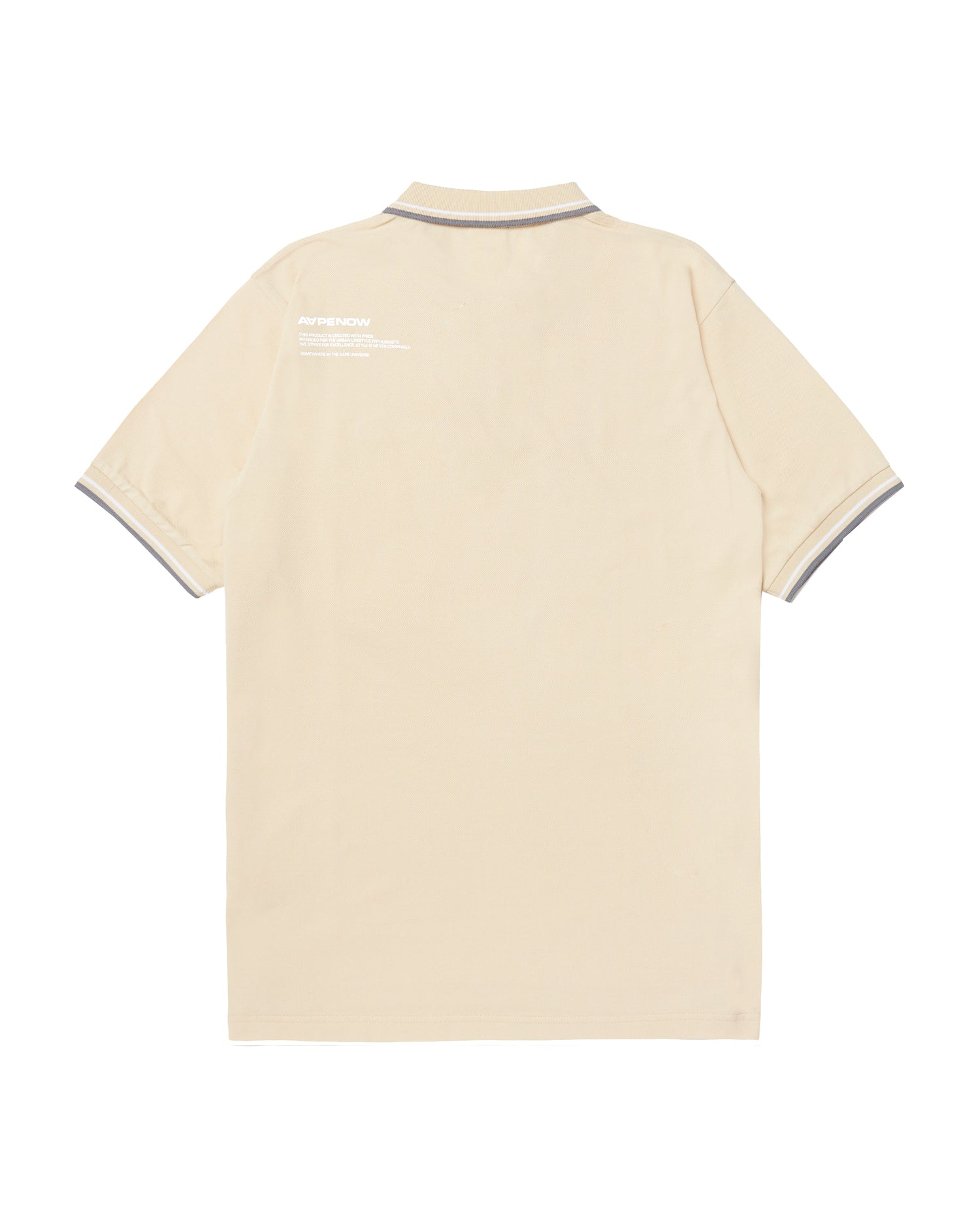 Moonface embroidered twin tipped polo - Image 2