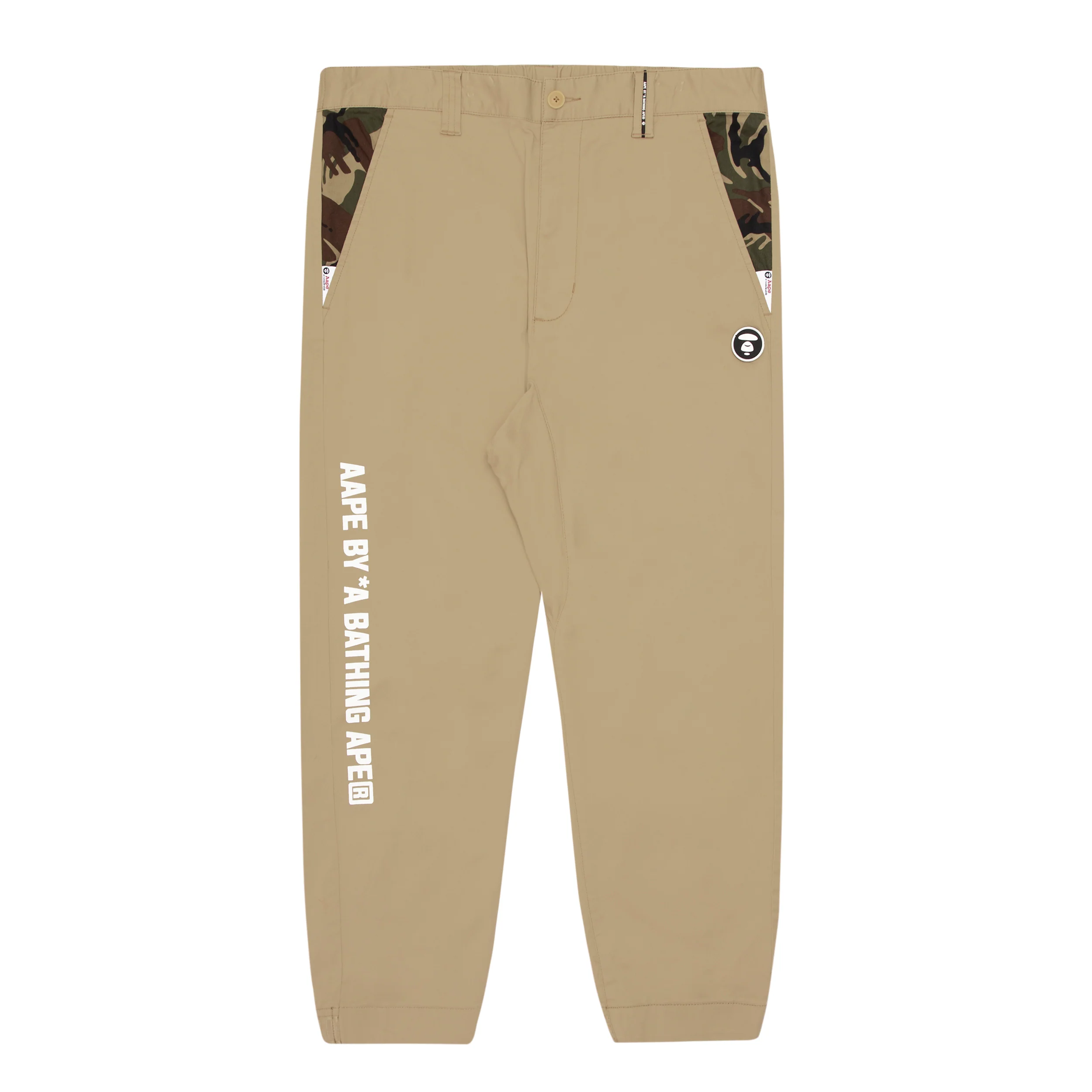 Logo chino pants