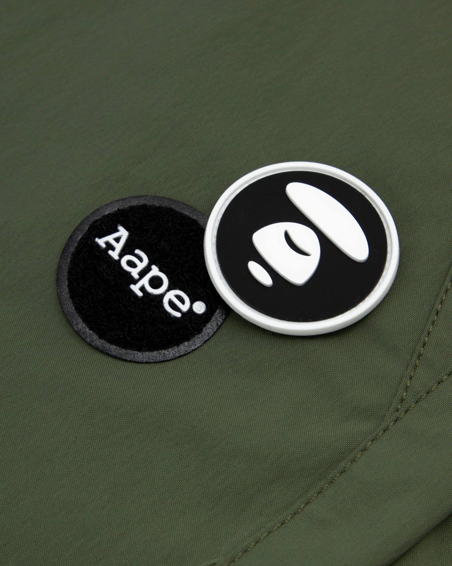 Moonface elastic patched pants - Image 13