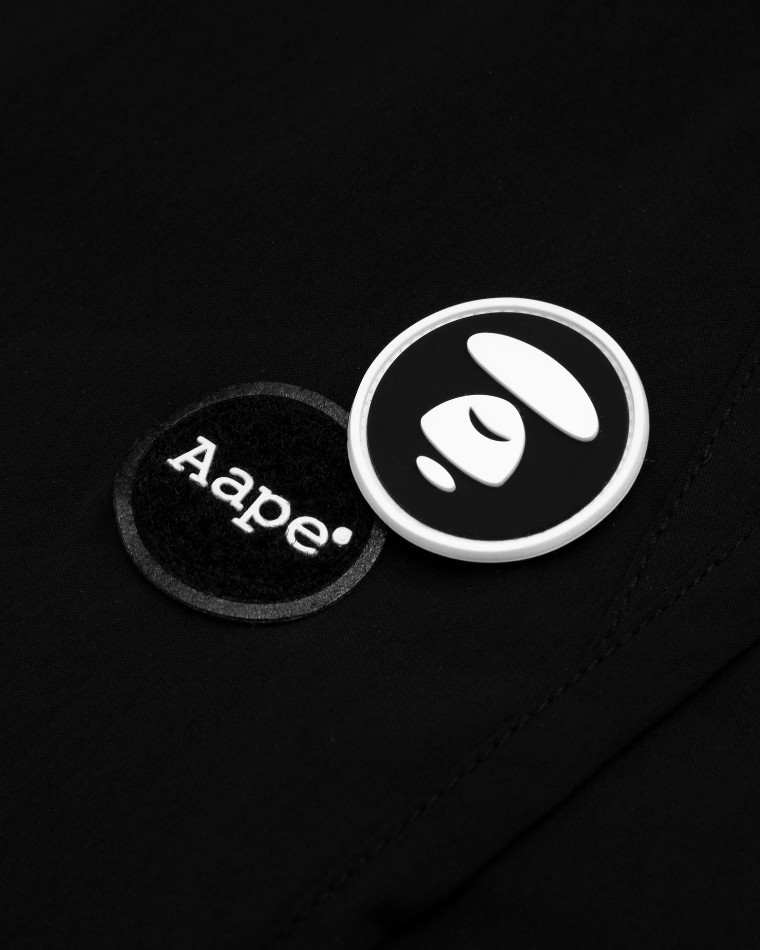 Moonface elastic patched pants - Image 3