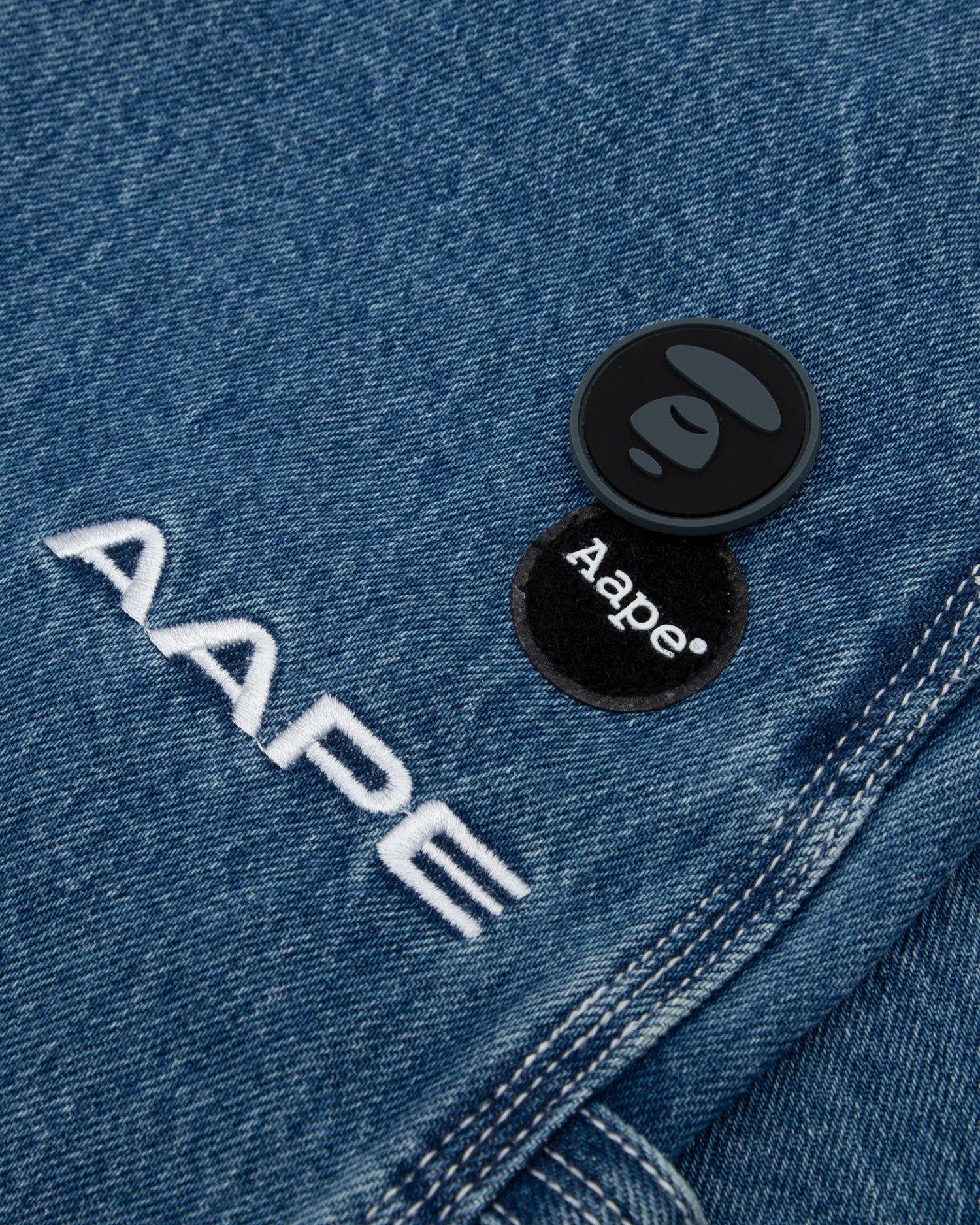 Moonface embroidered pants - Image 3