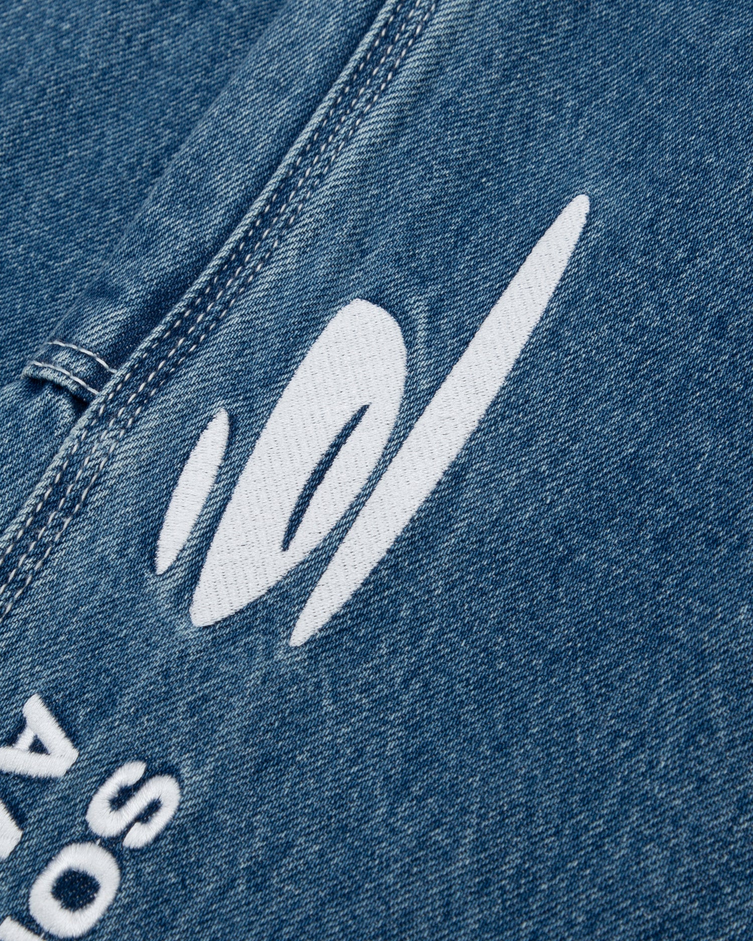 Moonface embroidered pants - Image 4