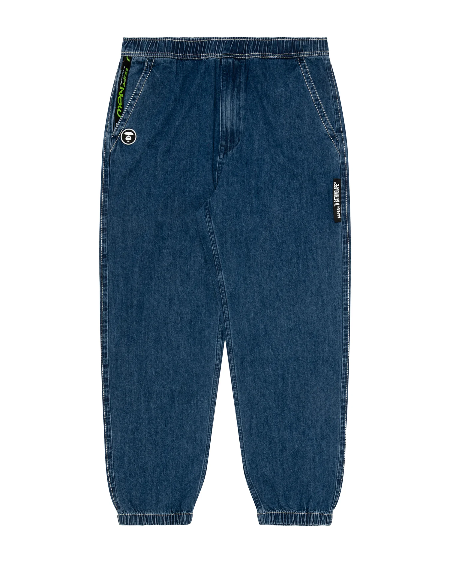 Moonface tapered relaxed pants