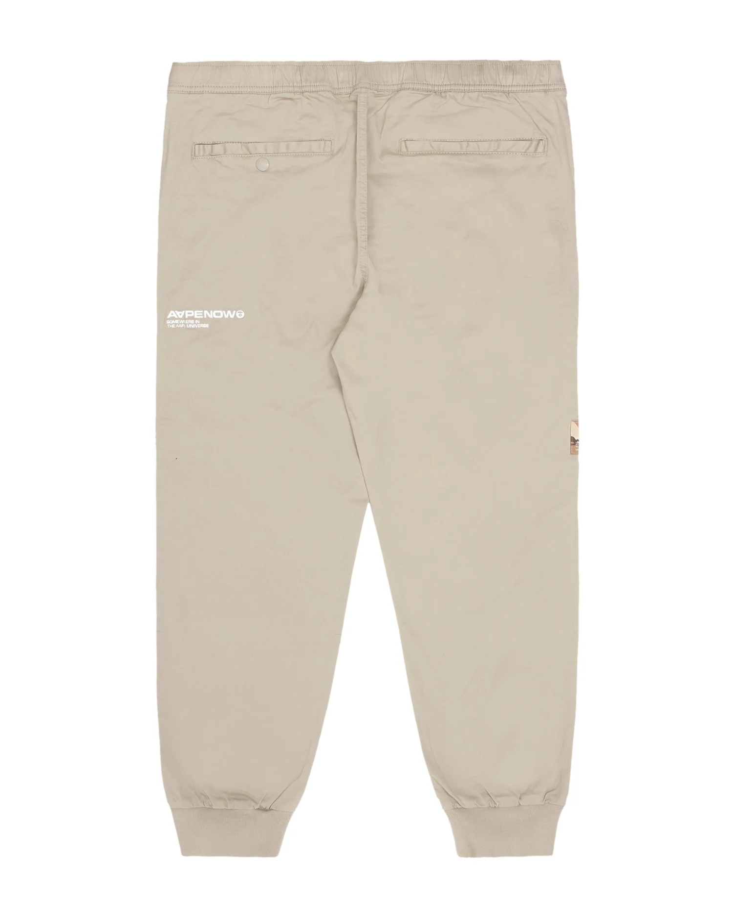 Moonface embroidered twill pants - Image 2