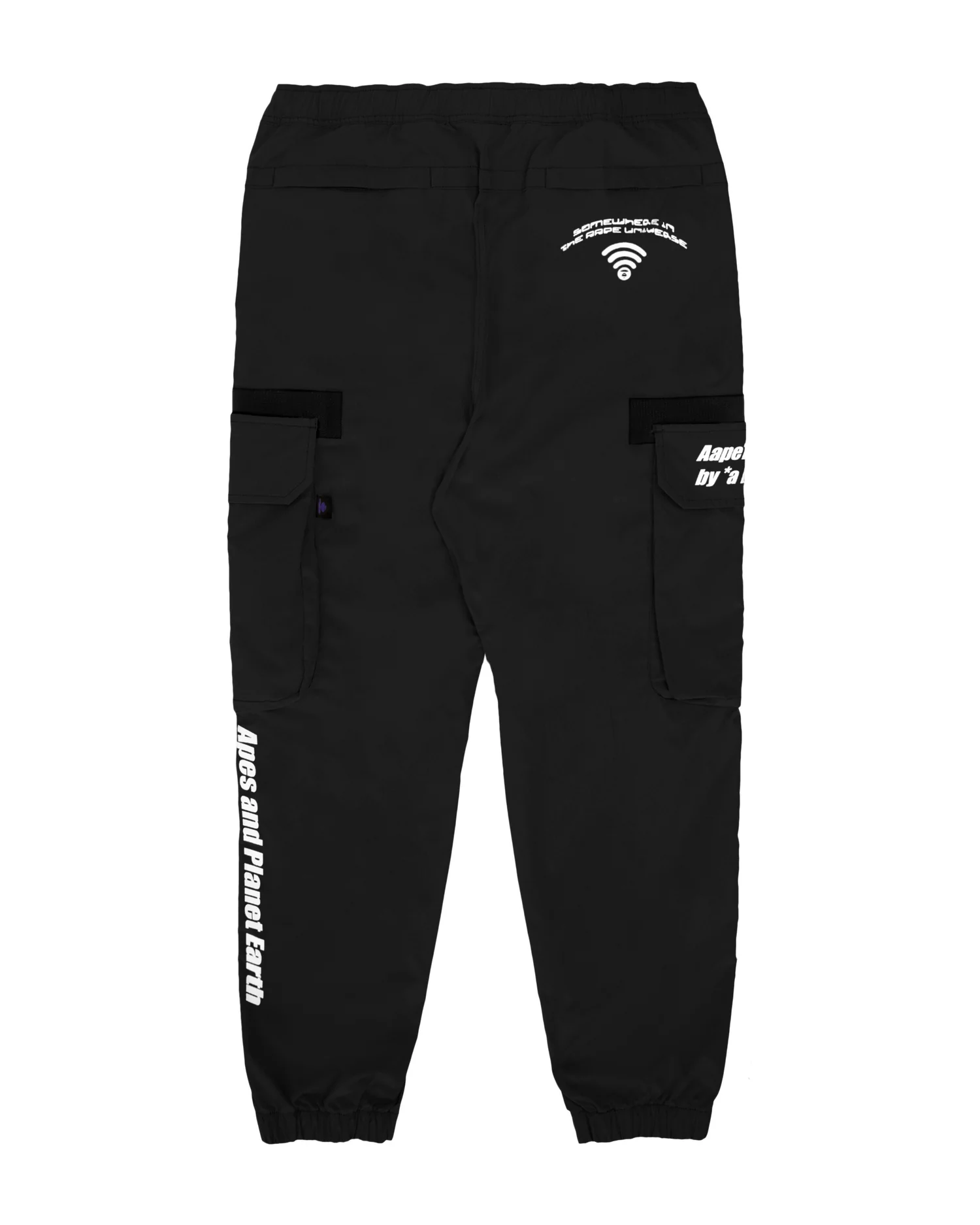 Moonface patch cargo track pants - Image 7
