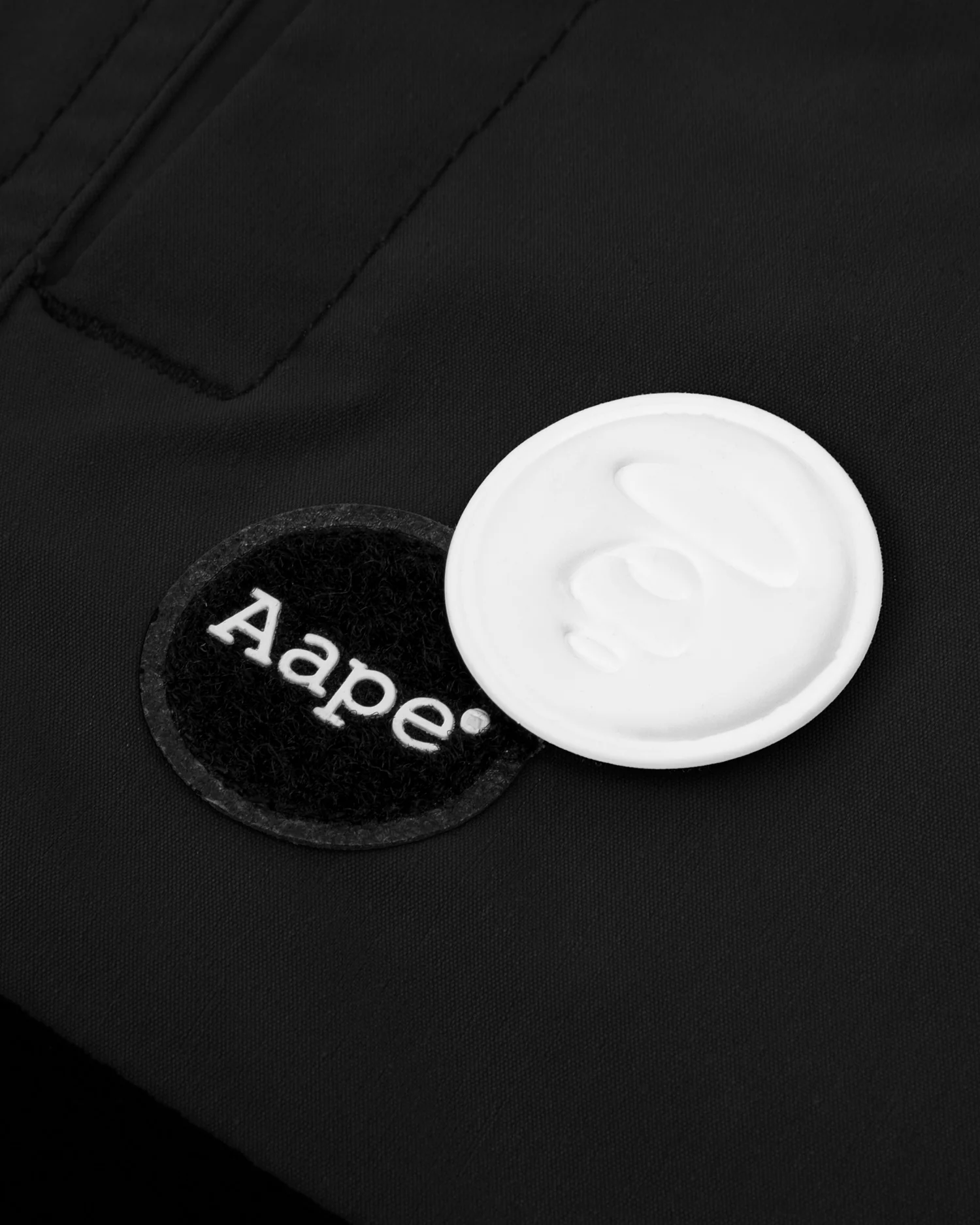 Moonface patch cargo track pants - Image 8