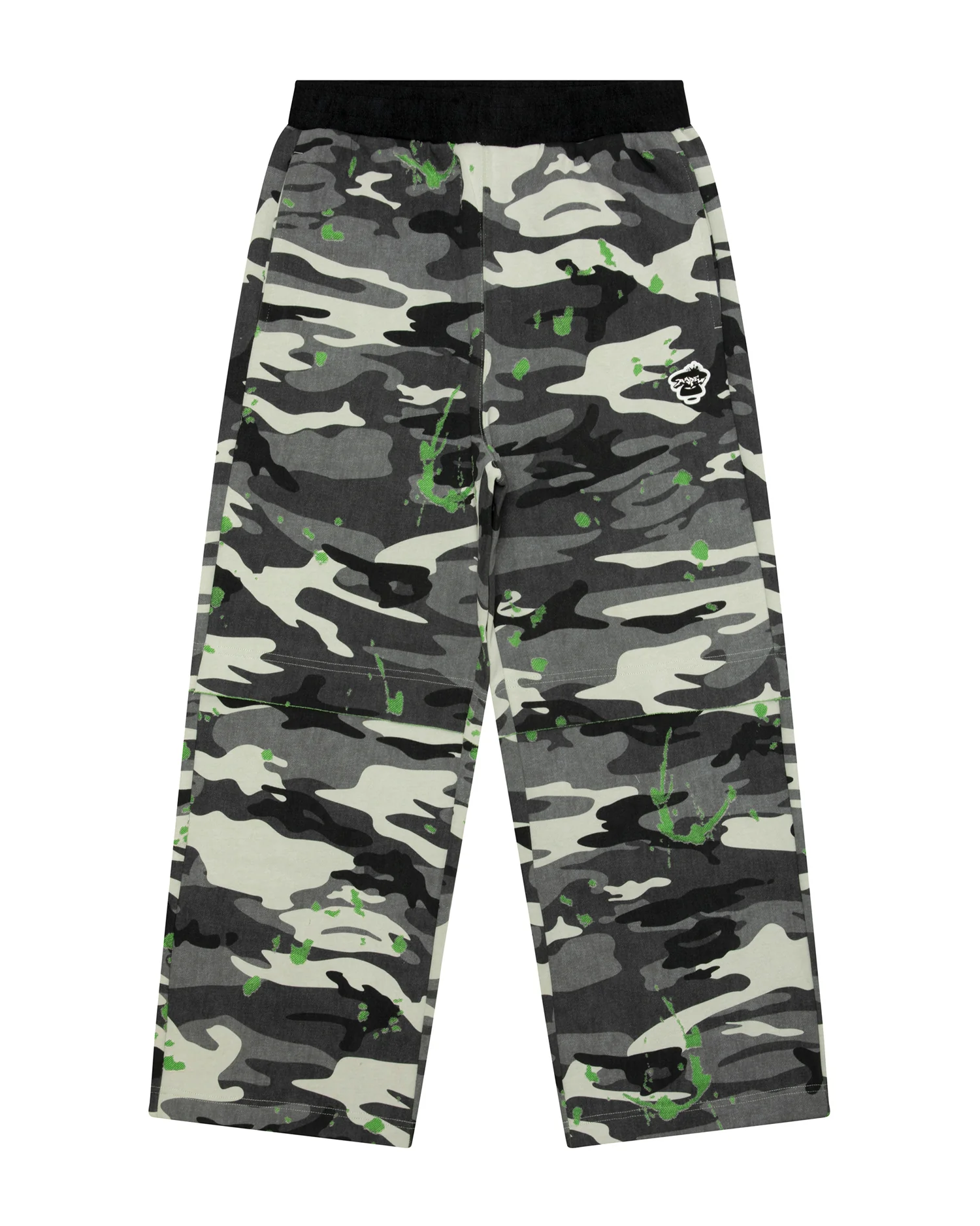 Moonface camo sweat pants