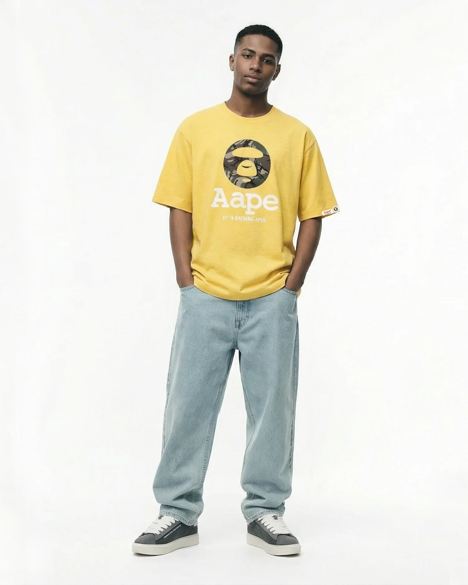 AAPENOW moonface jeans - Image 4