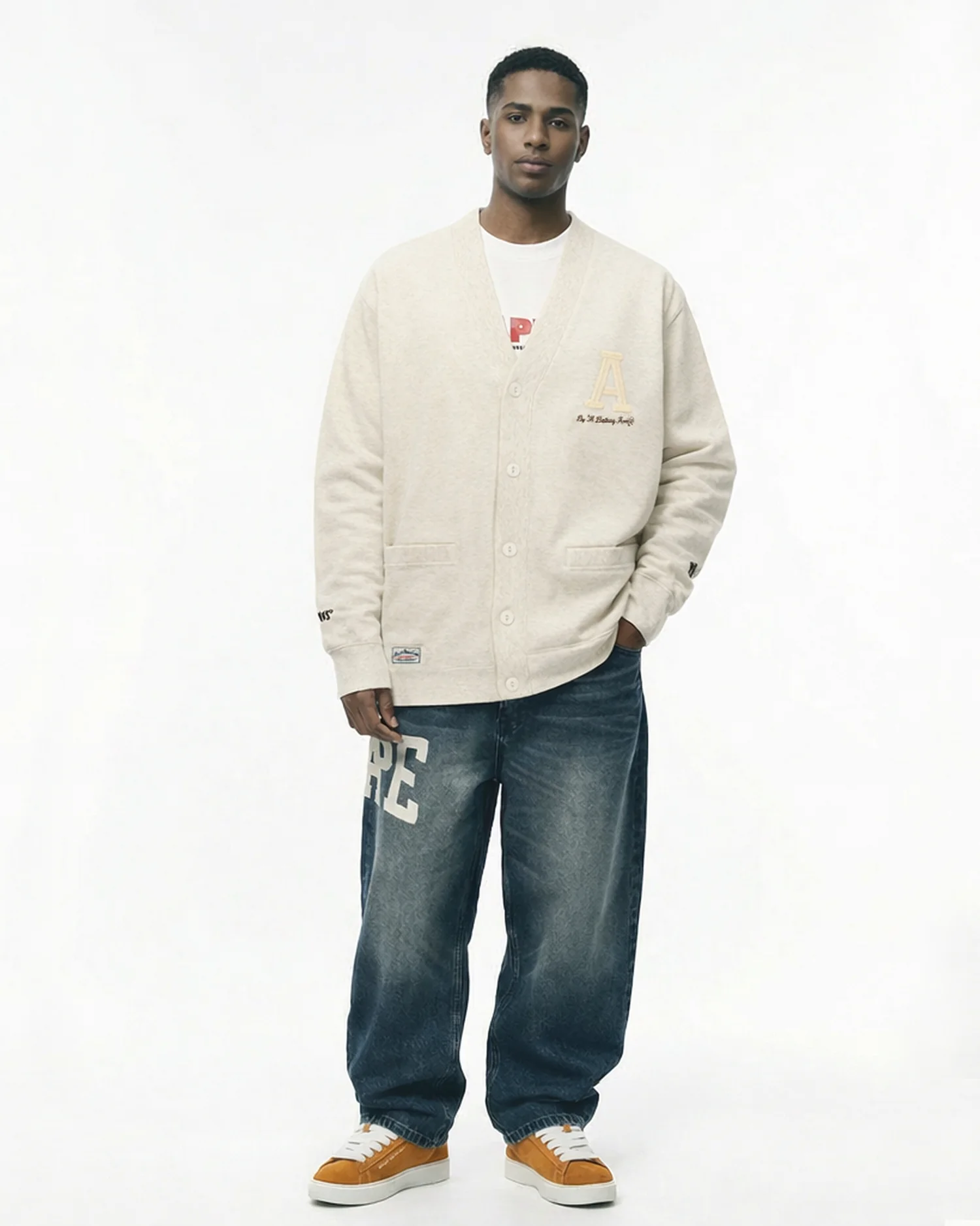 AAPESPORT logo jeans - Image 11