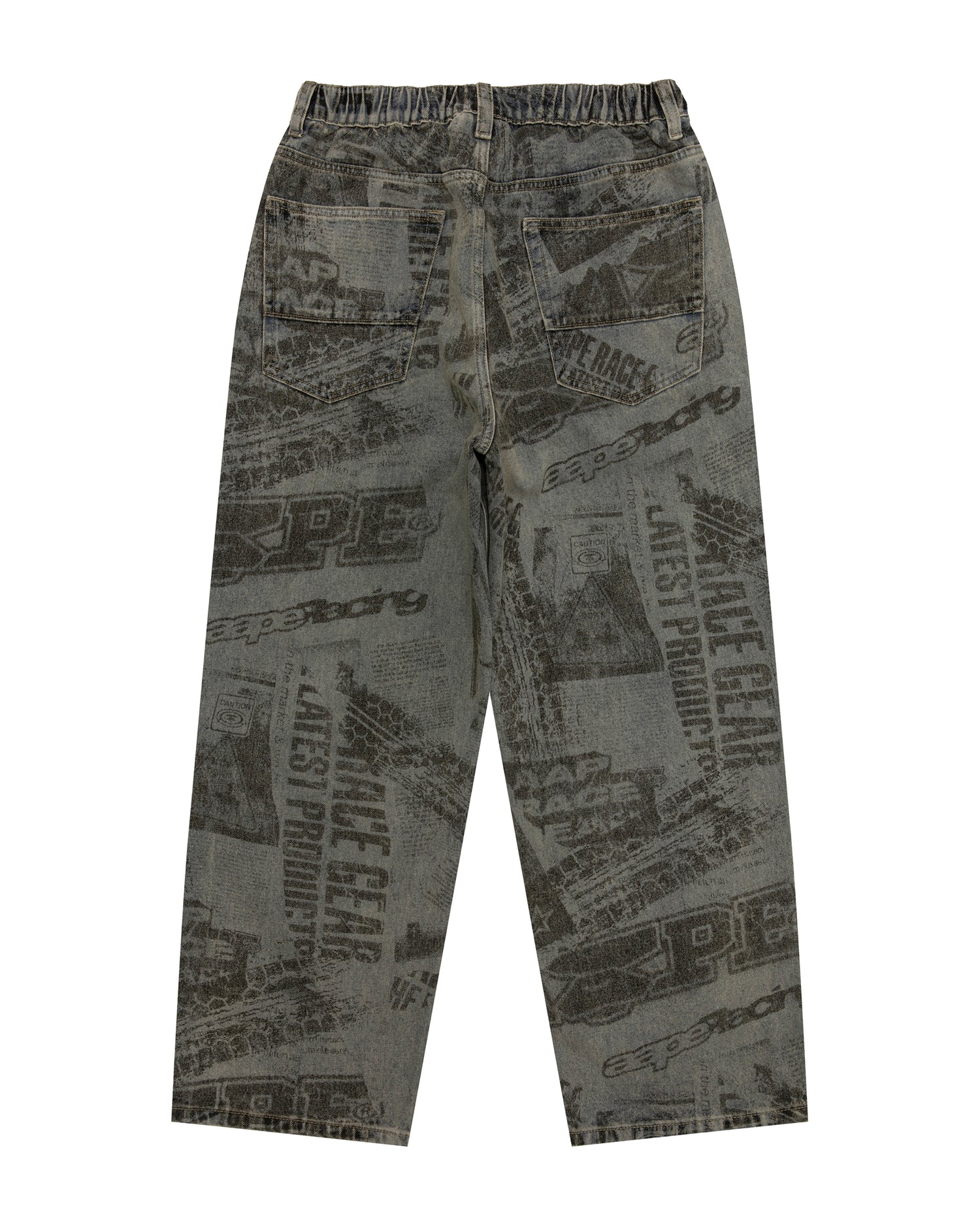 Moonface printed jeans - Image 2