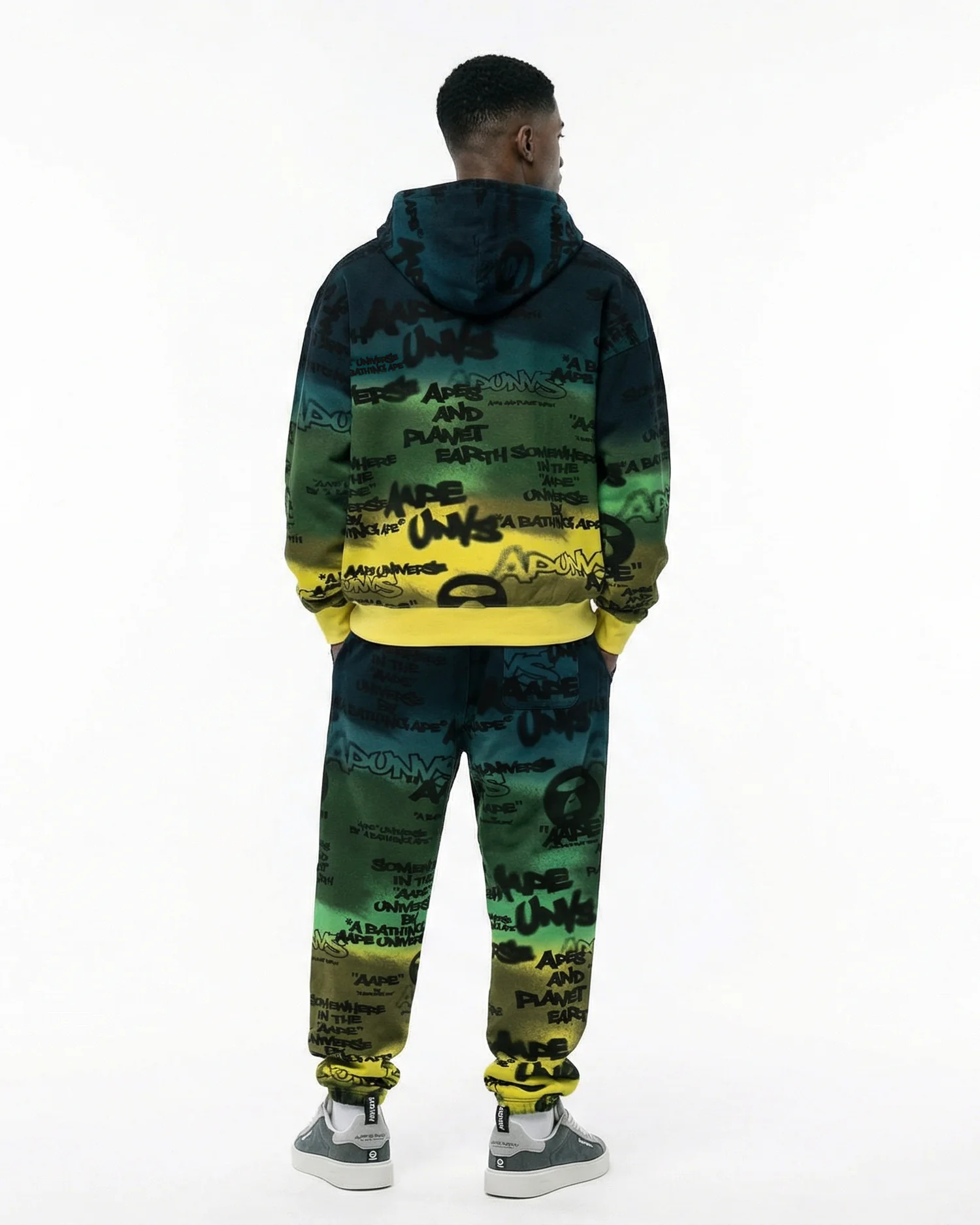 AAPEUNVS graffiti sweat pants - Image 10