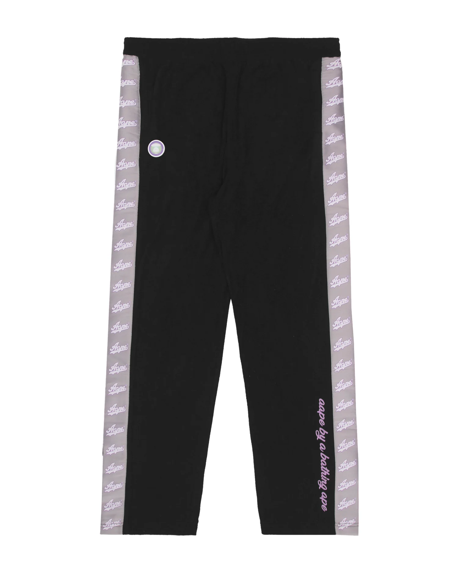 Moonface patch logo tape sweatpants