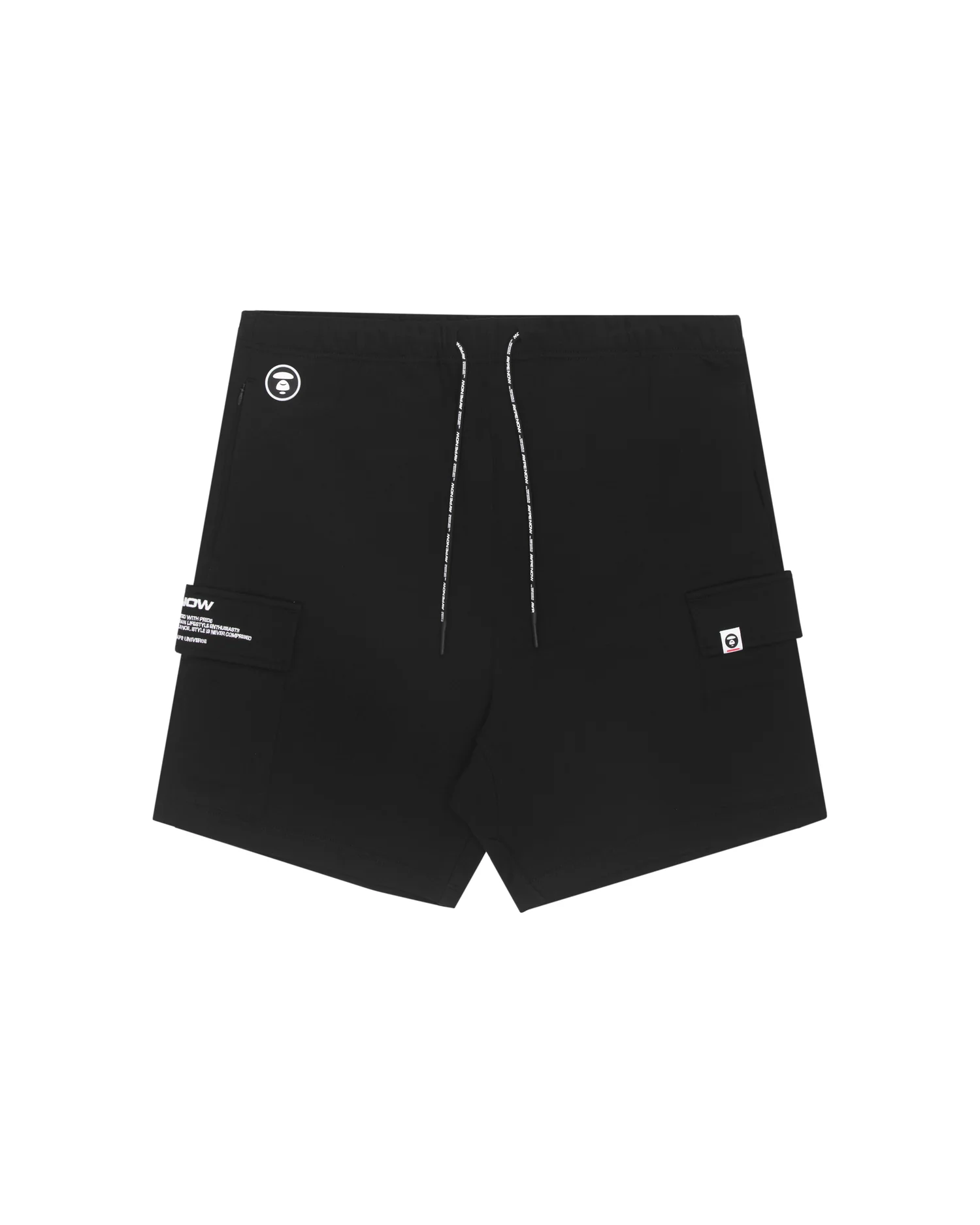 Moonface drawstring sweat shorts - Image 6
